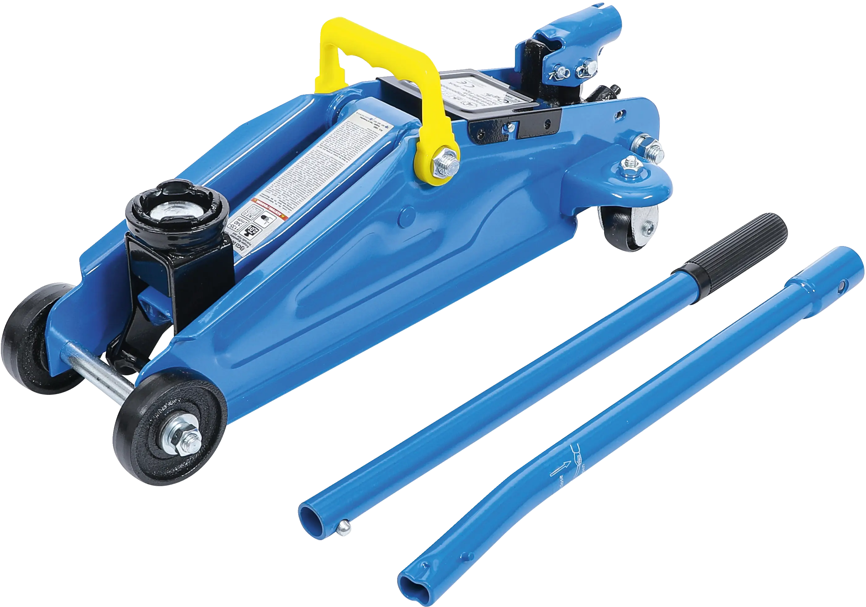 Cric rouleur | hydraulique | 2 t