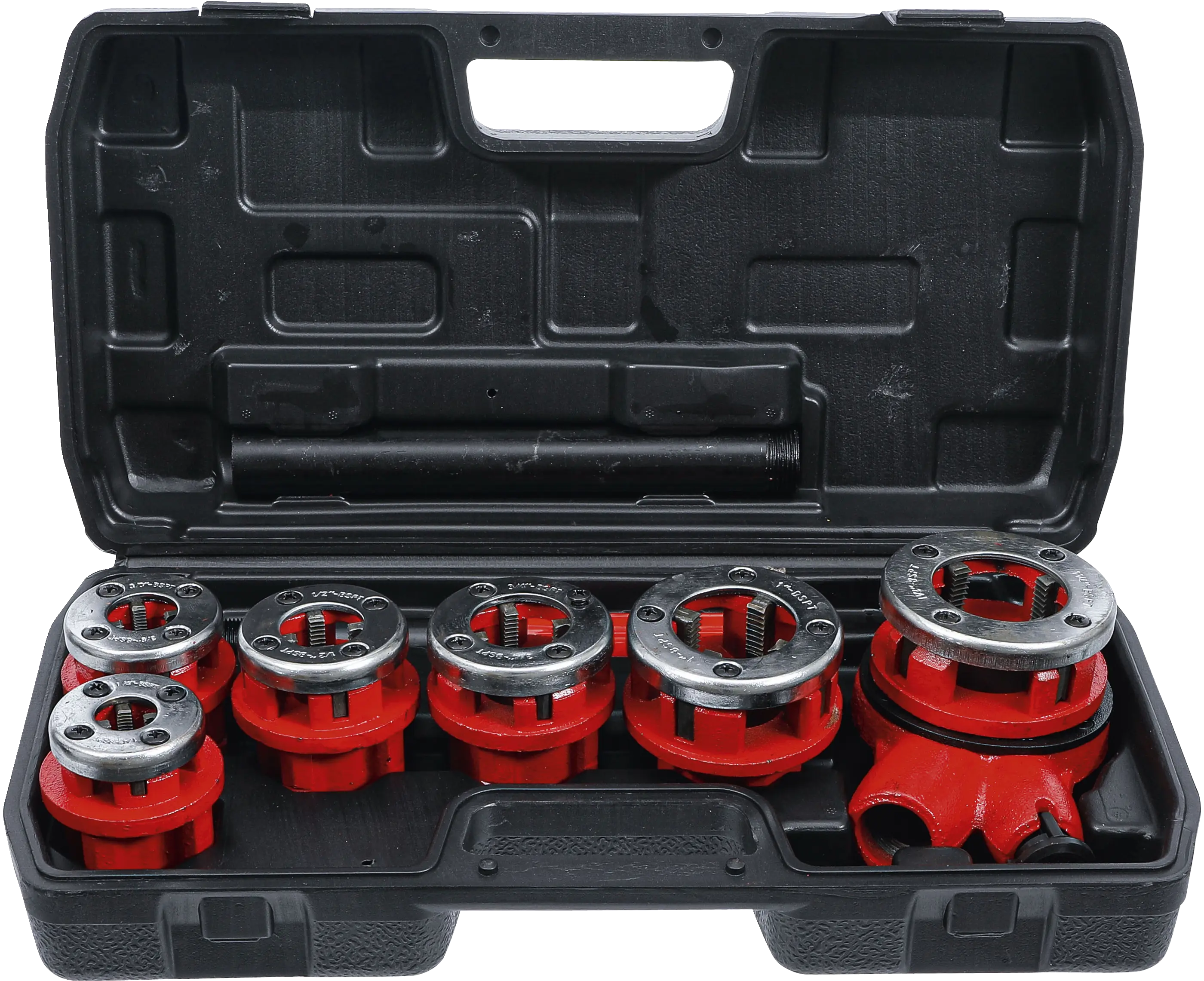 Jeu de filières automatiques | 1/4" - 1 1/4" | 8 pièces