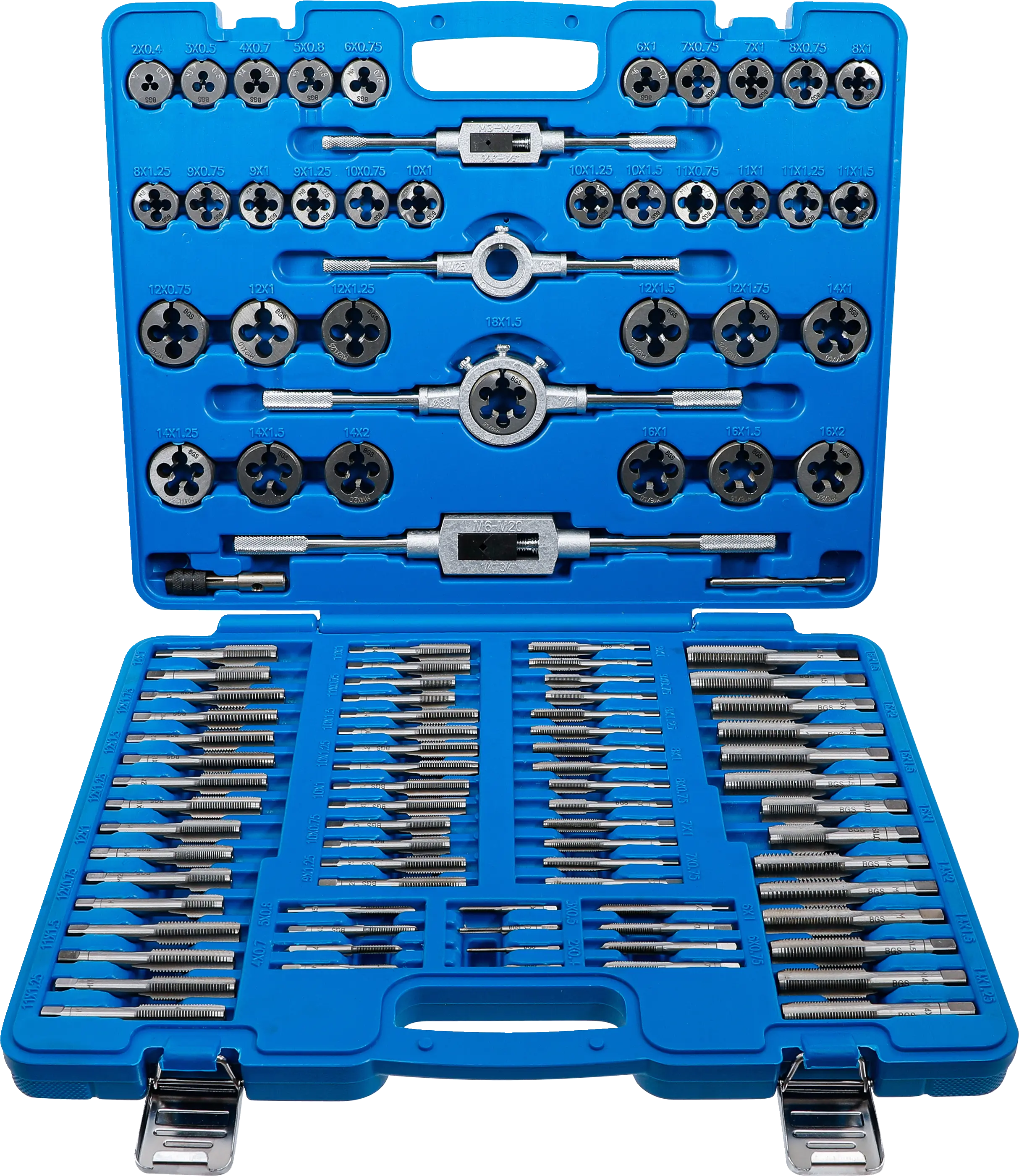 Jeu de tarauds | M2-M18 | 110 pièces