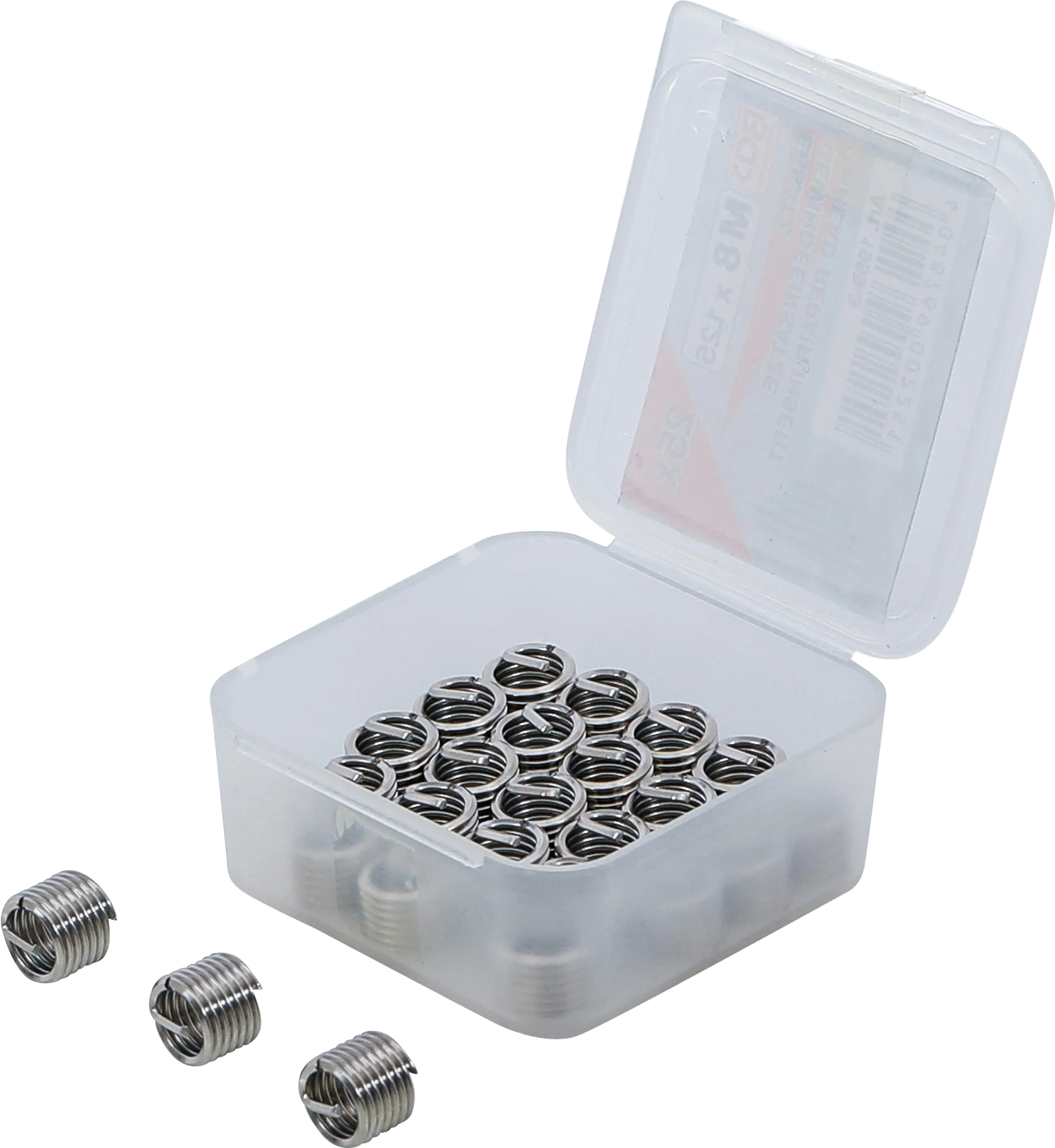 Inserts taraudés | M8 x 1,25 | 25 pièces