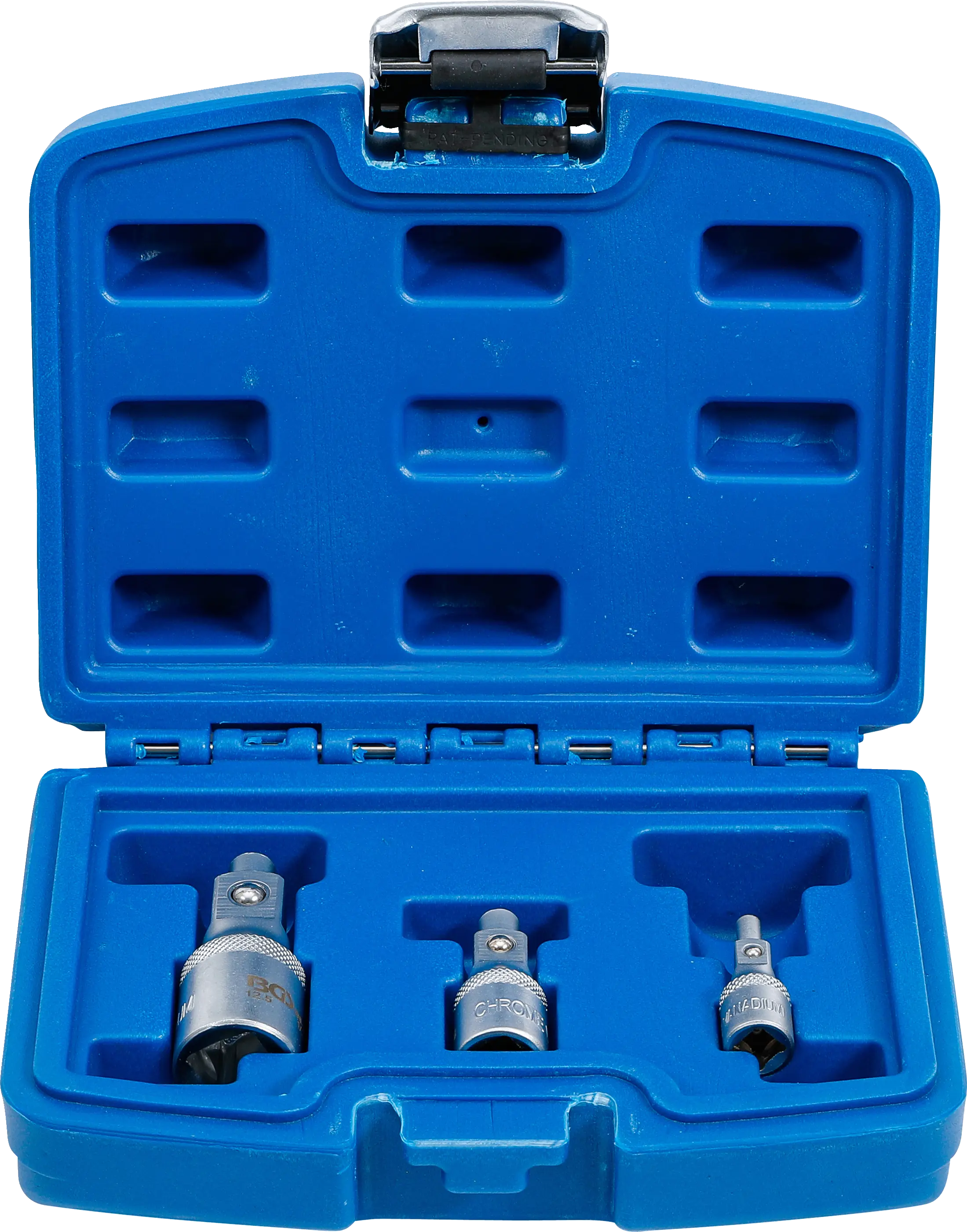 Jeu de rallonges magnetiques | 6,3 mm (1/4") / 10 mm (3/8") / 12,5 mm (1/2") | 3 piéces