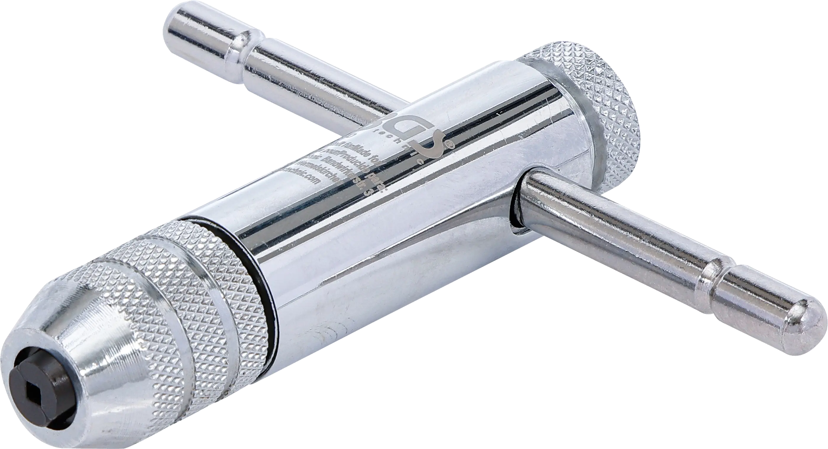 Porte-outils avec poignée coulissante pour taraud | M3 - M10 | 80 mm