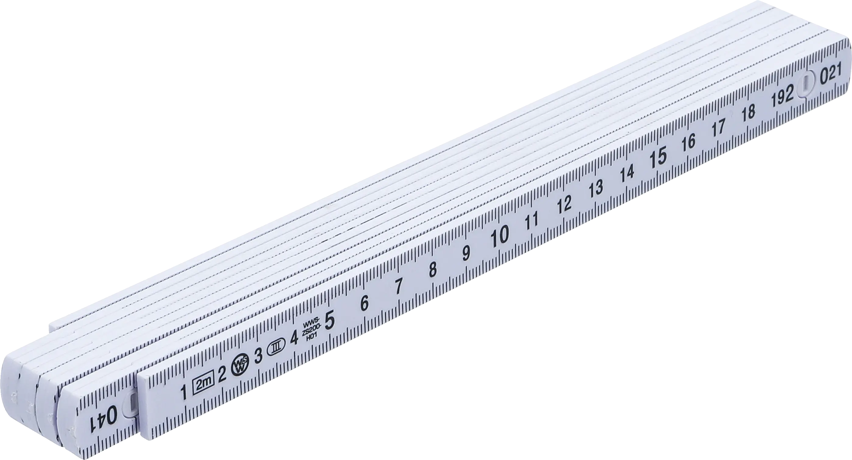Mètre pliant | 10 sections | 2 m