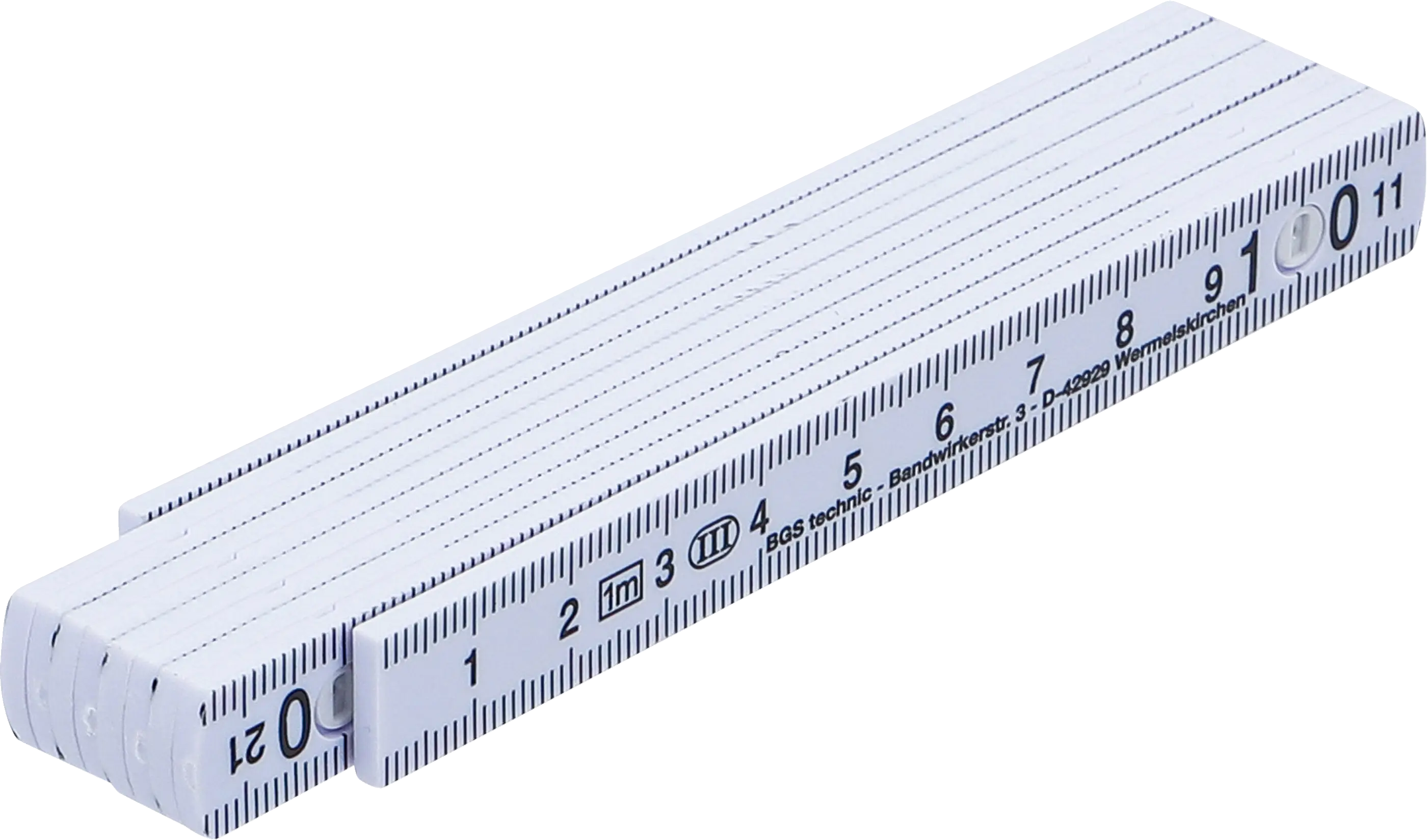 Mètre pliant | 10 sections | 1 m