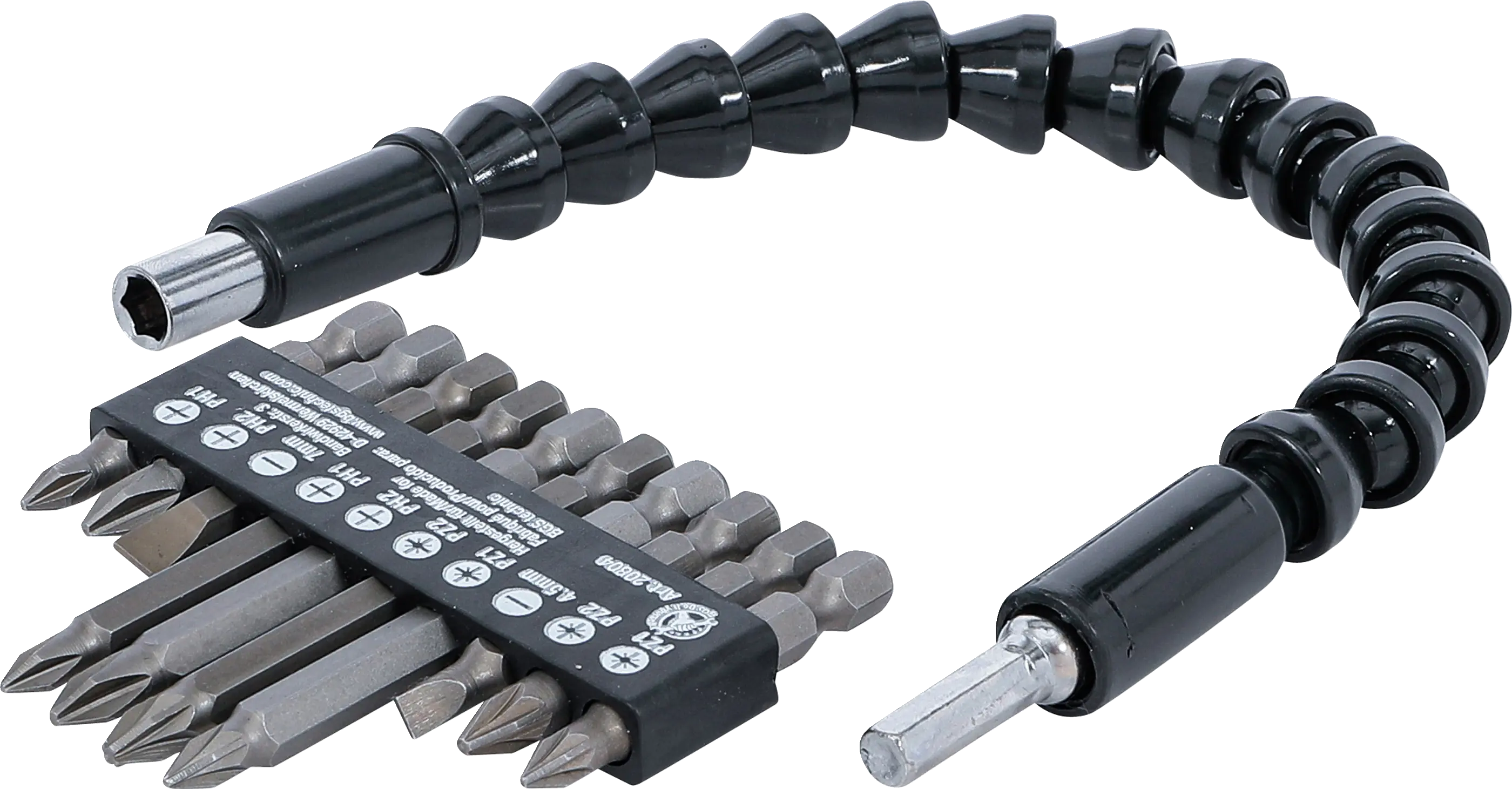 J’eu d’embouts à axe flexible | 6,3 mm (1/4") | 11 pièces