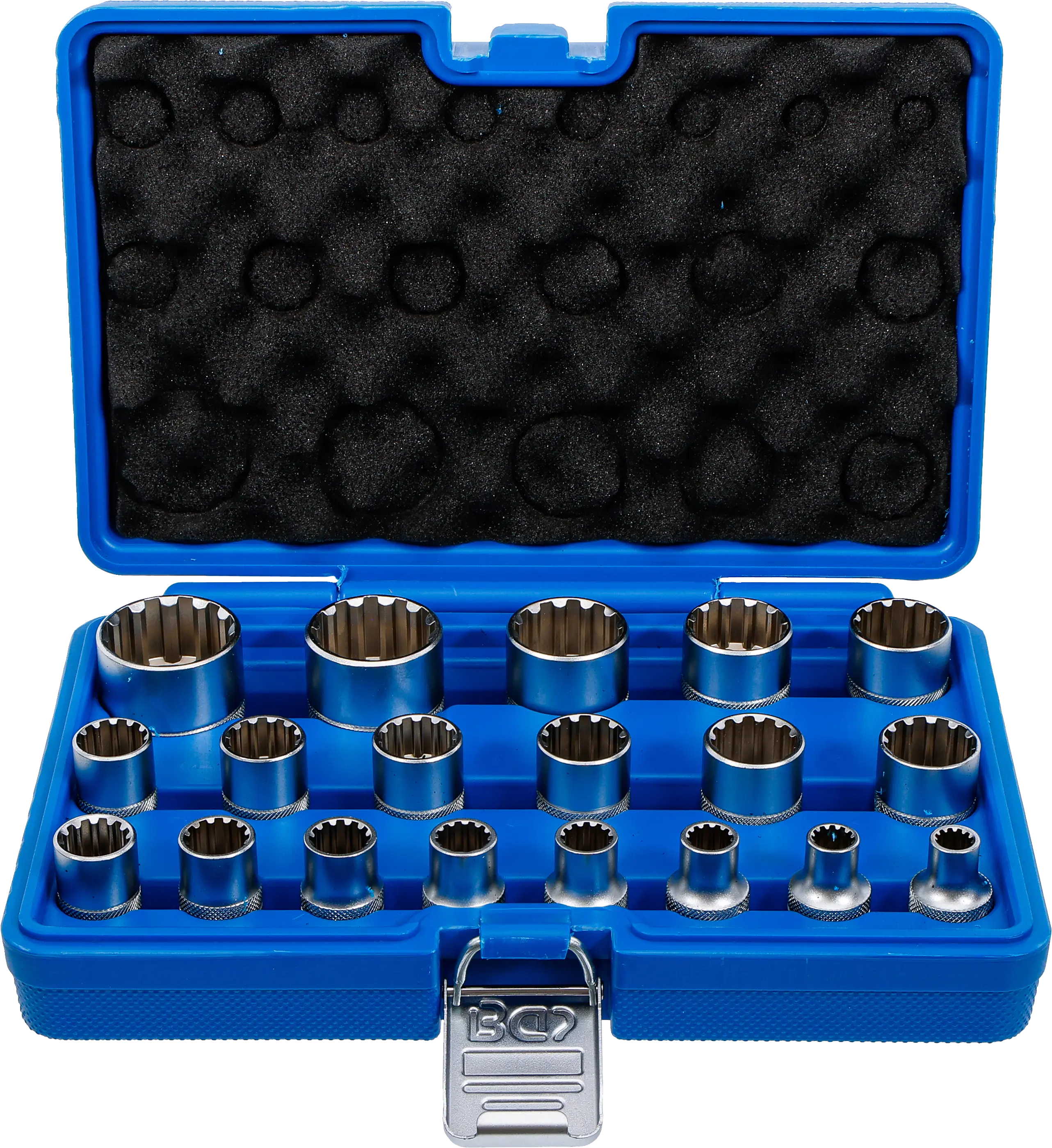Jeu de douilles Gear Lock | 12,5 mm (1/2") | 19 pièces