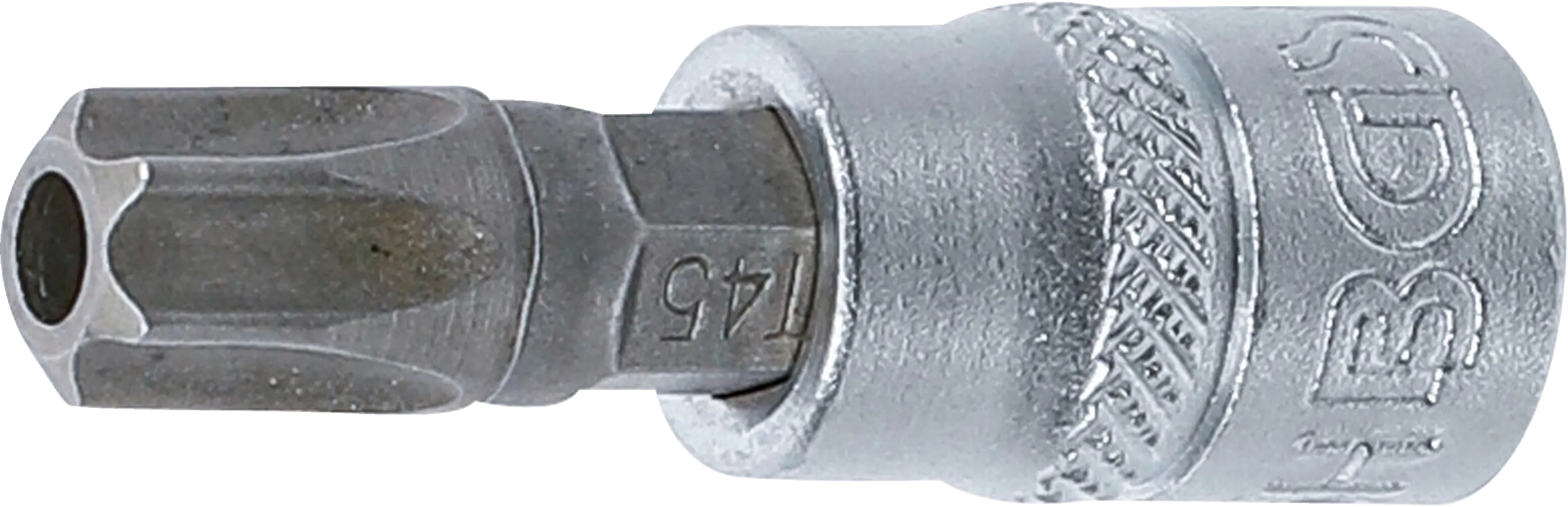 Douille à embouts | 6,3 mm (1/4") | profil T (pour Torx) avec perçage T45