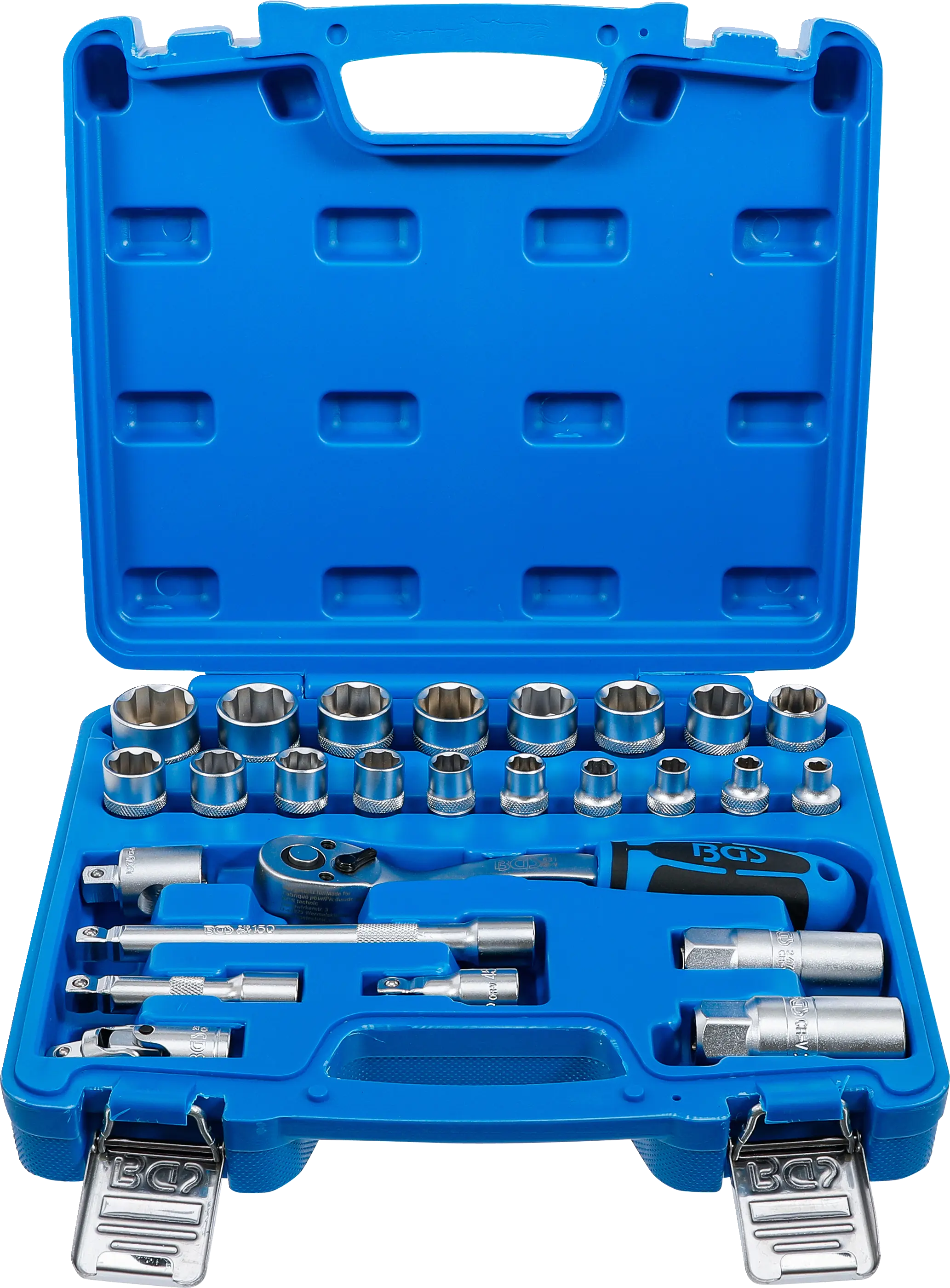 Coffret de Douilles à profil ondulé | 10 mm (3/8") | 26 pièces