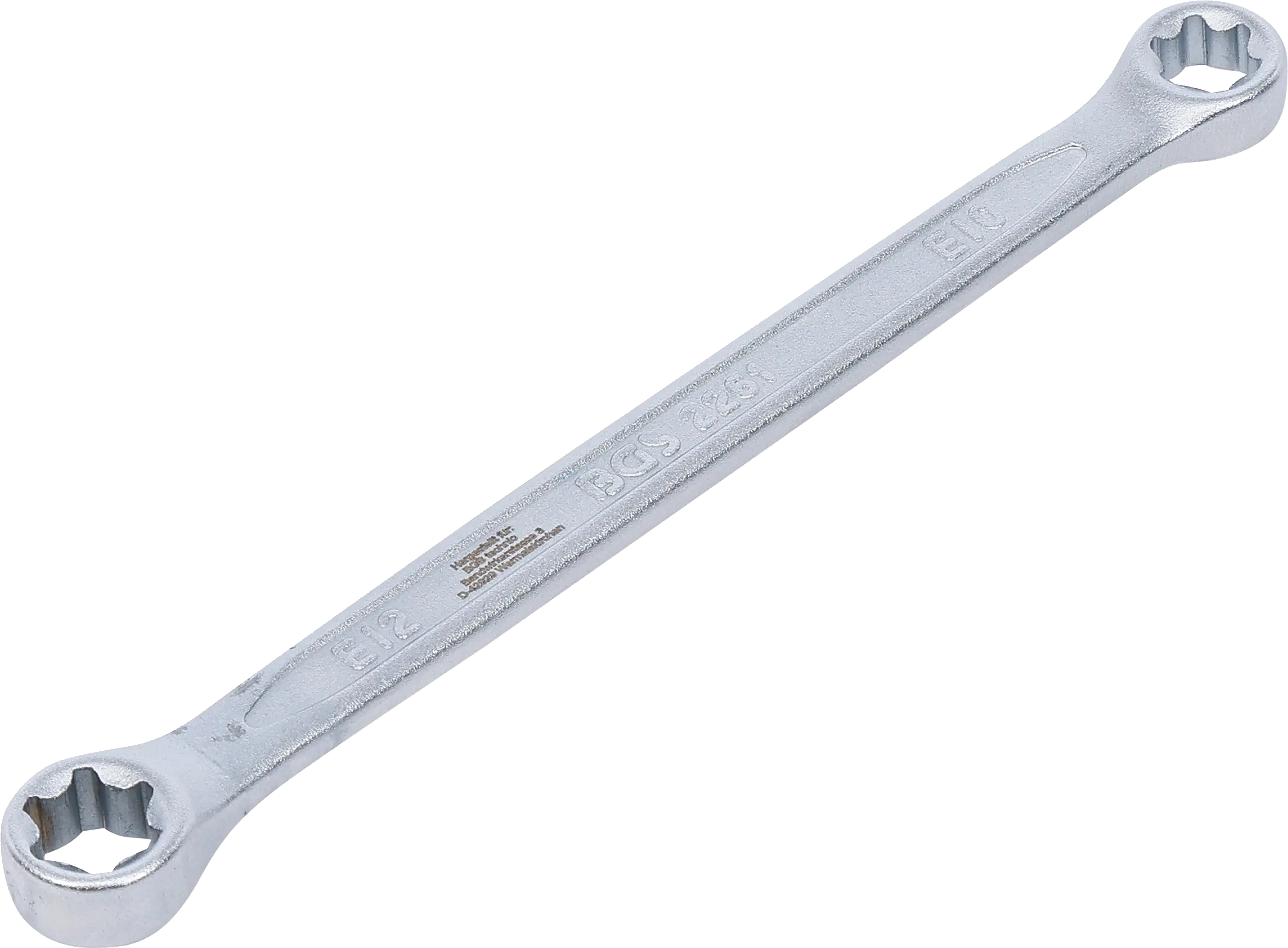 Clé polygonales double embouts avec têtes polygonales profil E | E10 x E12
