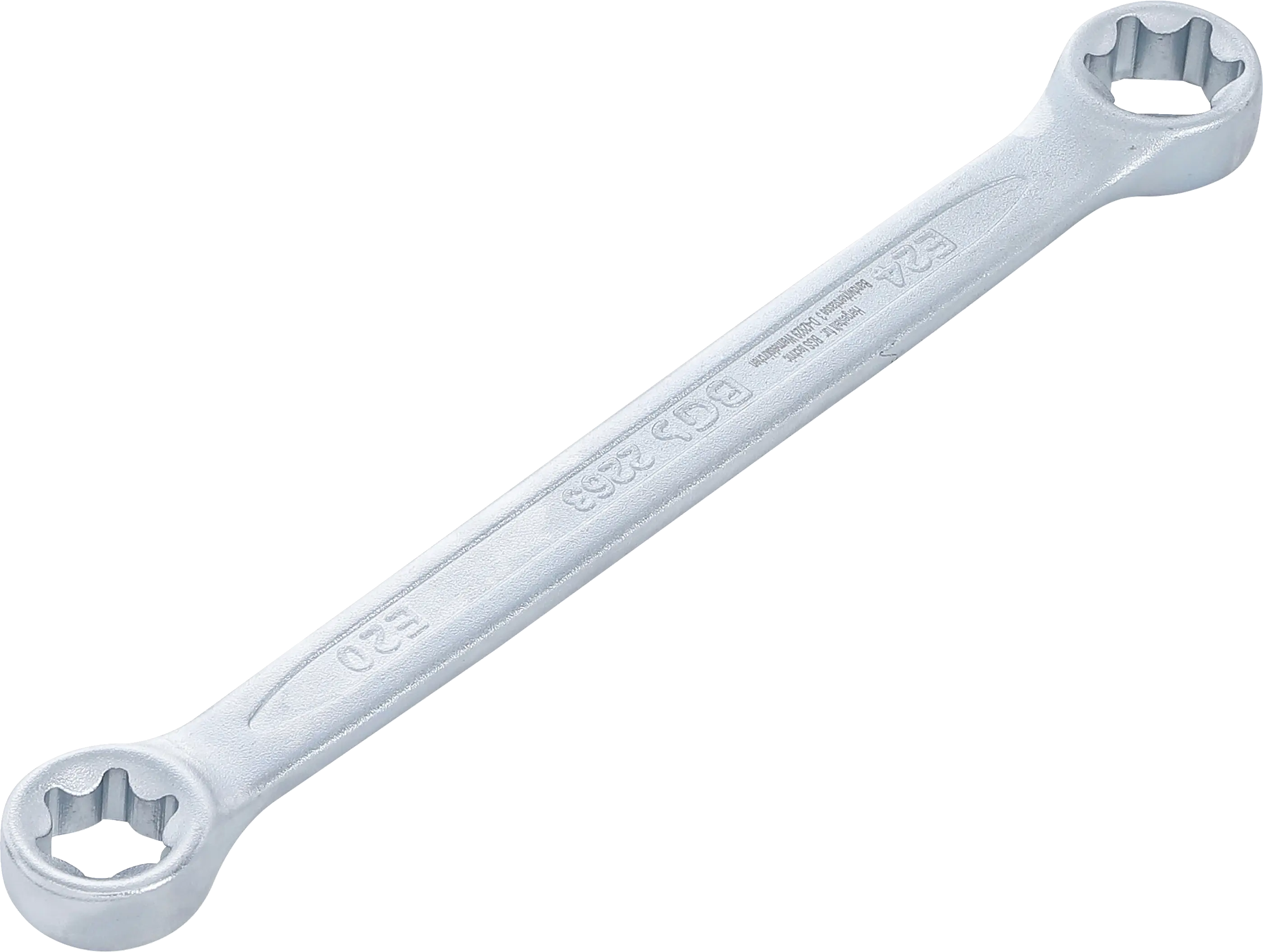 Clé polygonales double embouts avec têtes polygonales profil E | E20 x E24