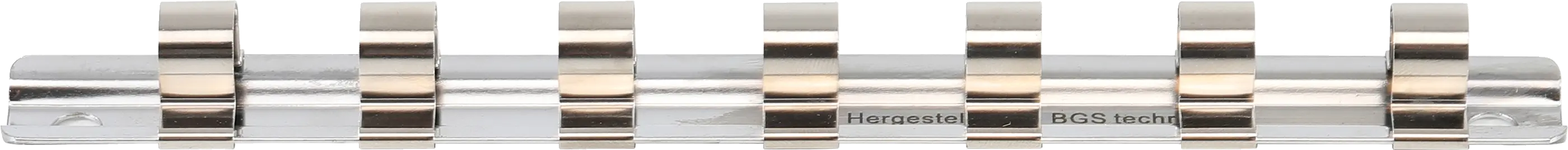 Rail pour douilles 7 clips | 10 mm (3/8")