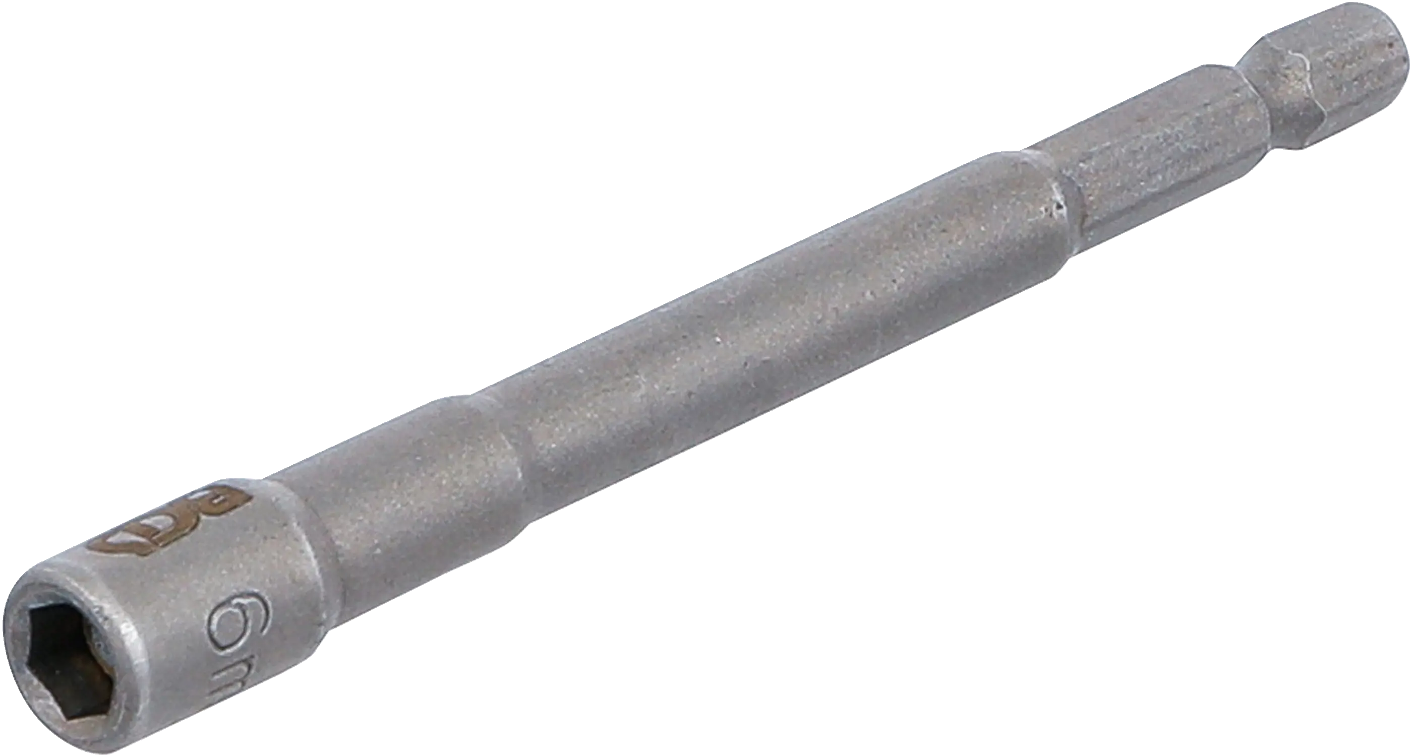 Douille à choc, six pans, extra longue | pour perceuses | 6,3 mm (1/4") | 6 mm