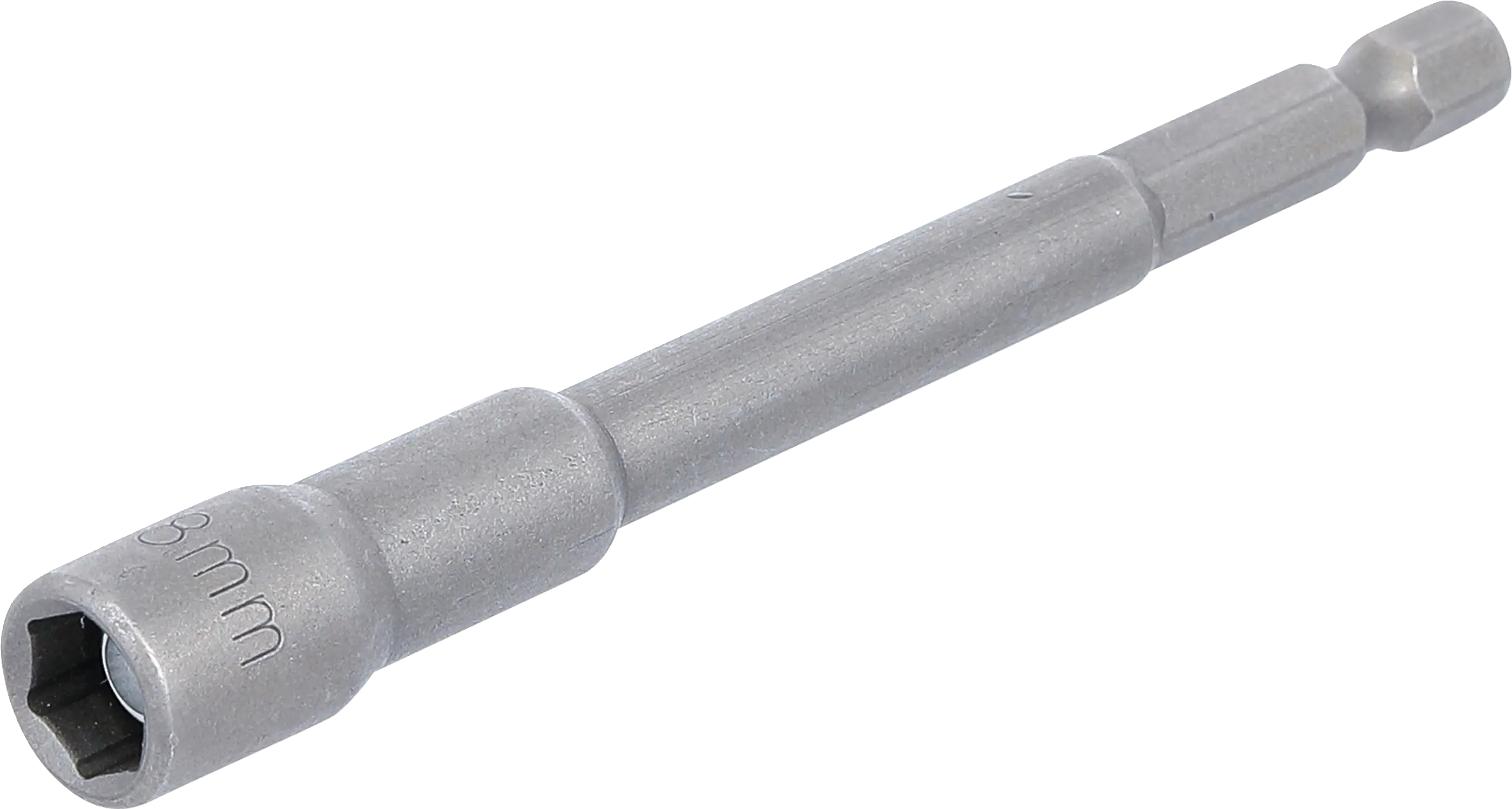 Douille à choc, six pans, extra longue | pour perceuses | 6,3 mm (1/4") | 8 mm