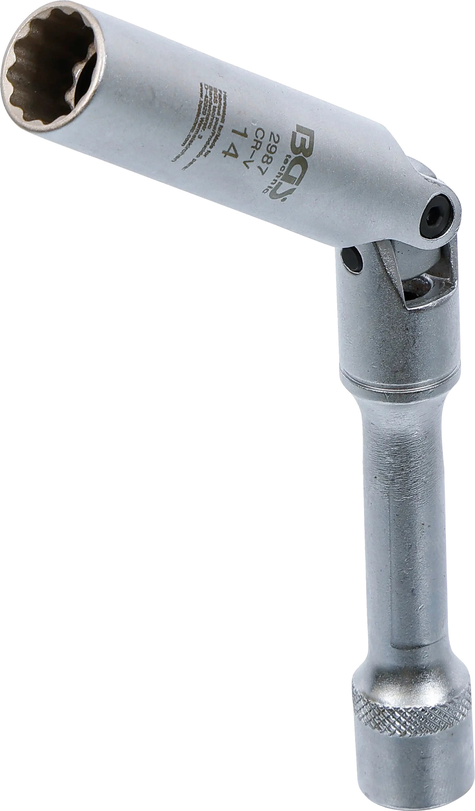 Douille articulée pour bougie douze pans | 10 mm (3/8") | 14 mm