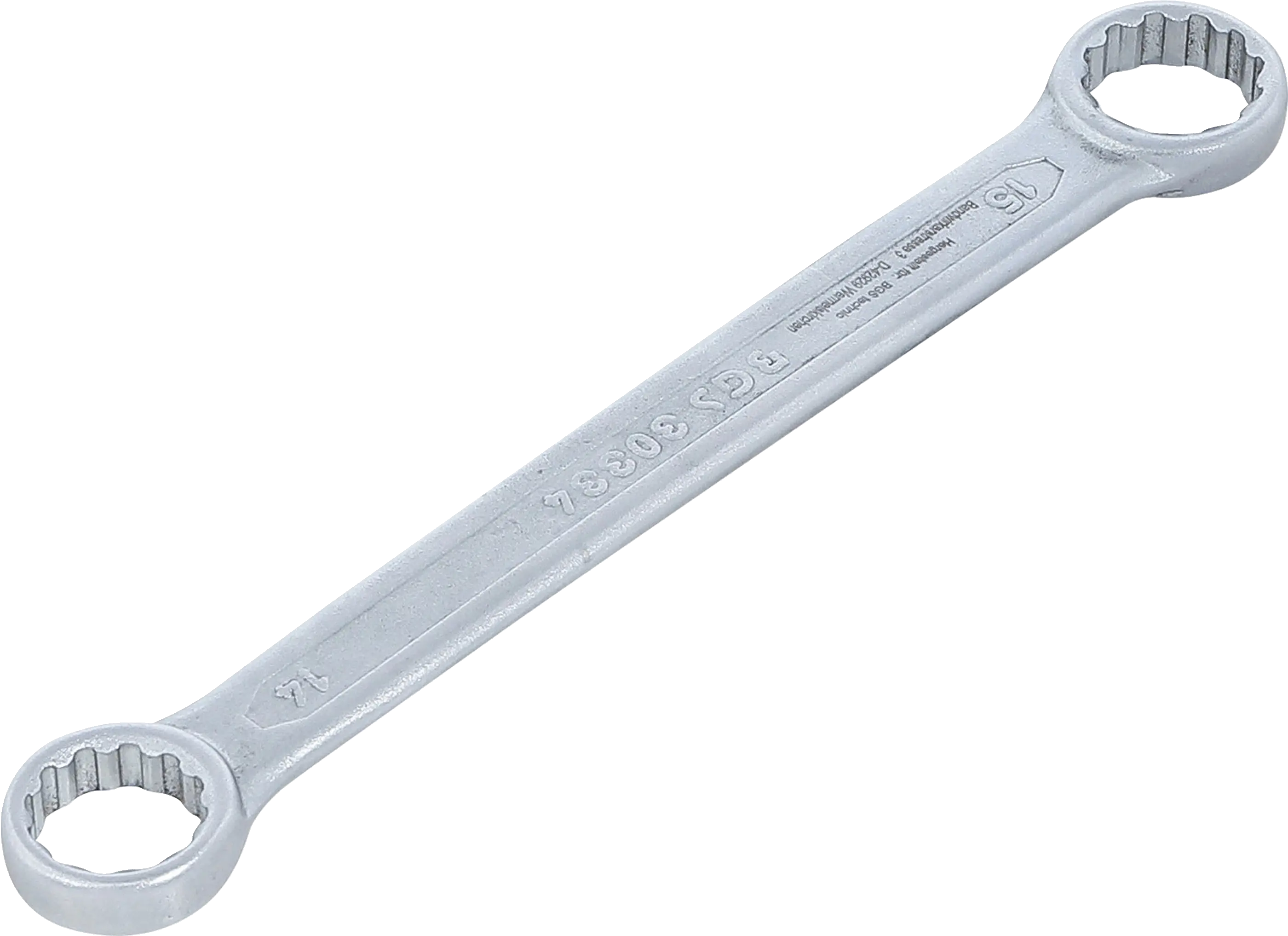 Clé polygonales double embouts | extra plate | 14 x 15 mm