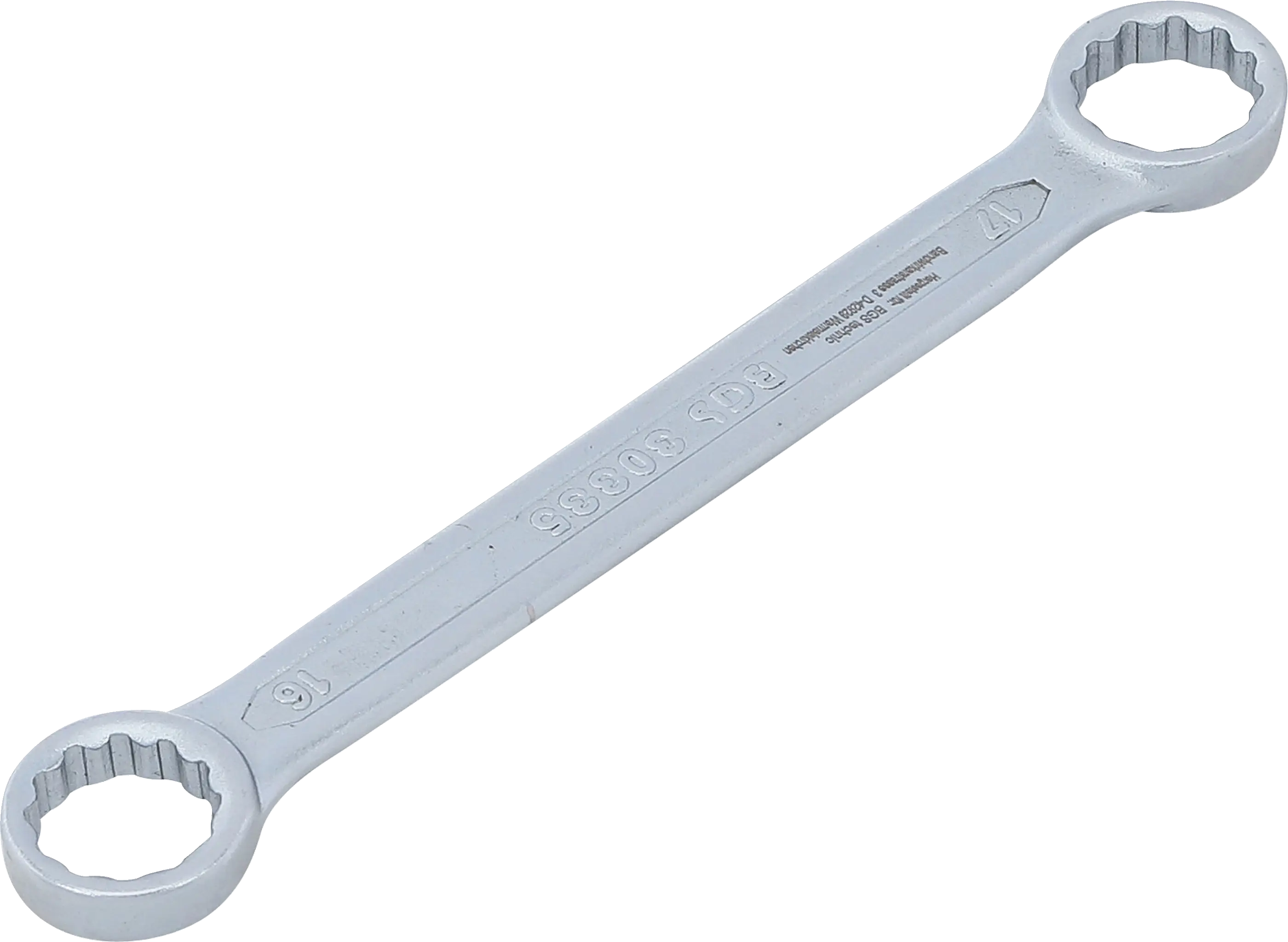 Clé polygonales double embouts | extra plate | 16 x 17 mm
