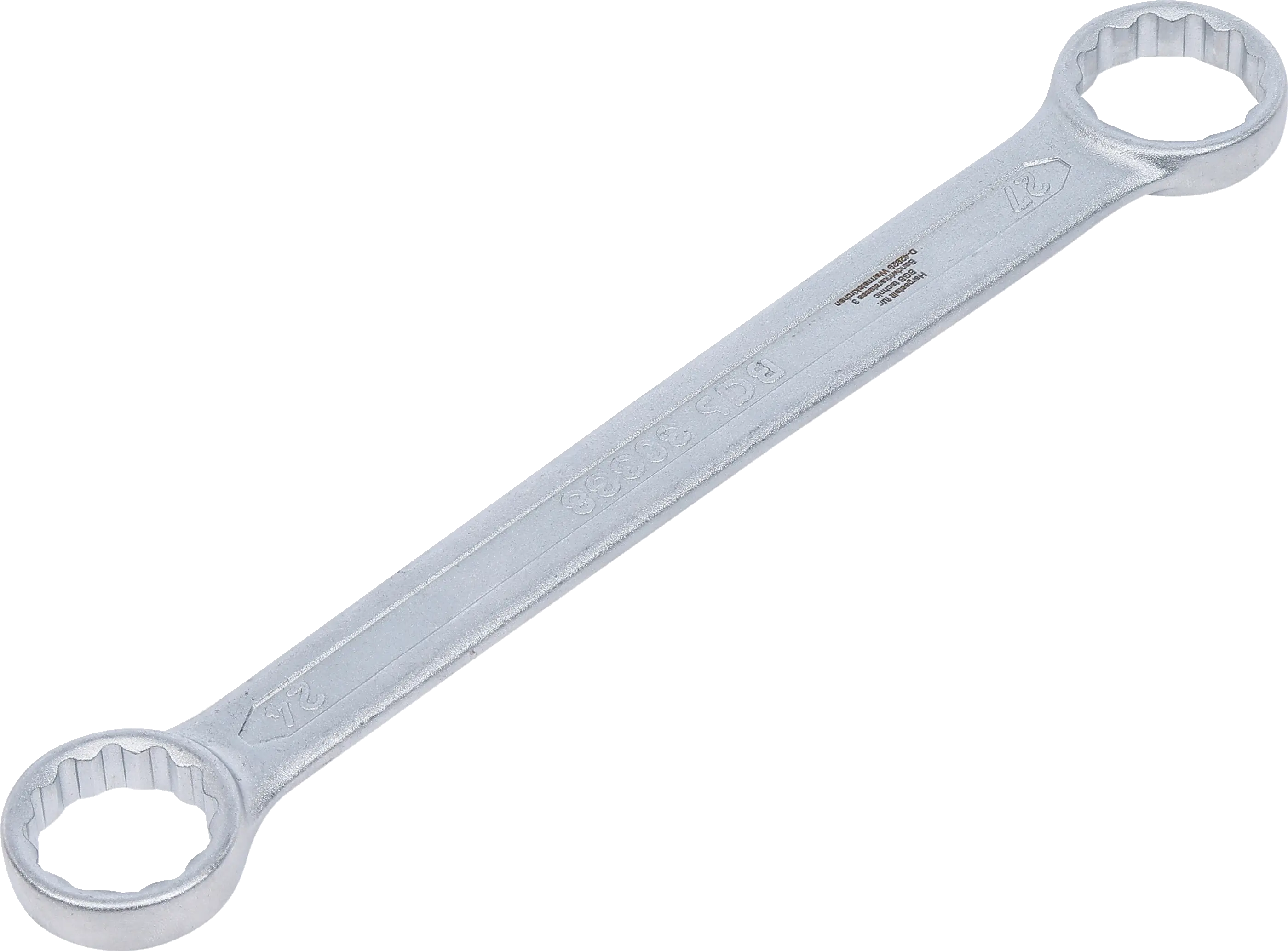 Clé polygonales double embouts | extra plate | 24 x 27 mm
