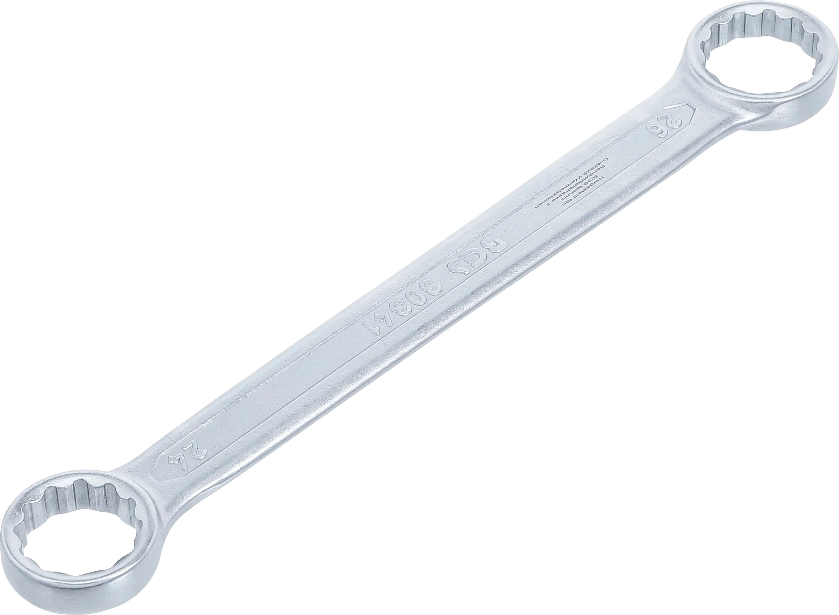 Clé polygonales double embouts | extra plate | 24 x 26 mm