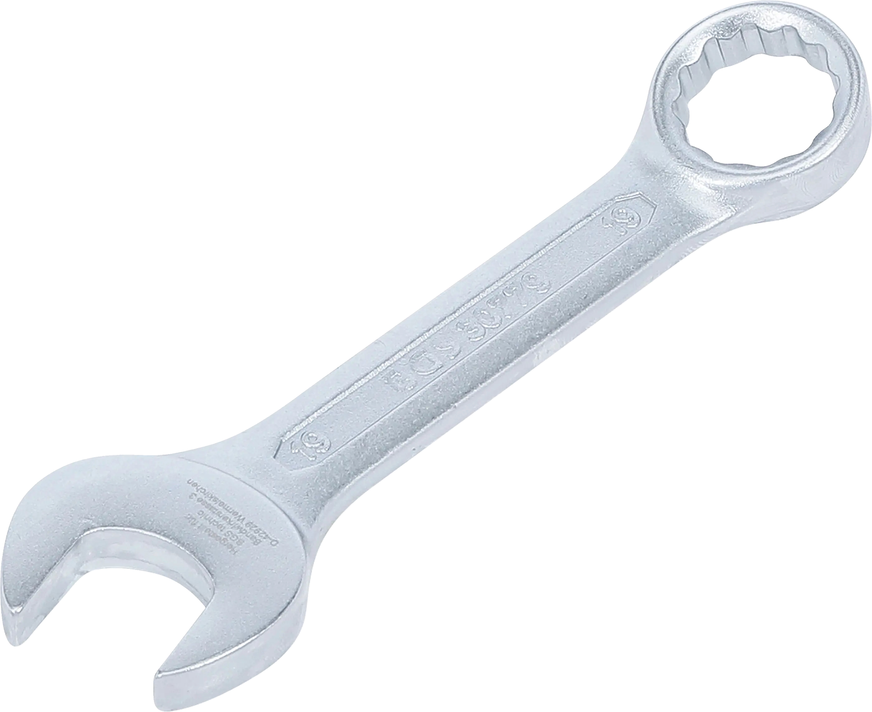 Clé mixte, extra courte | 19 mm