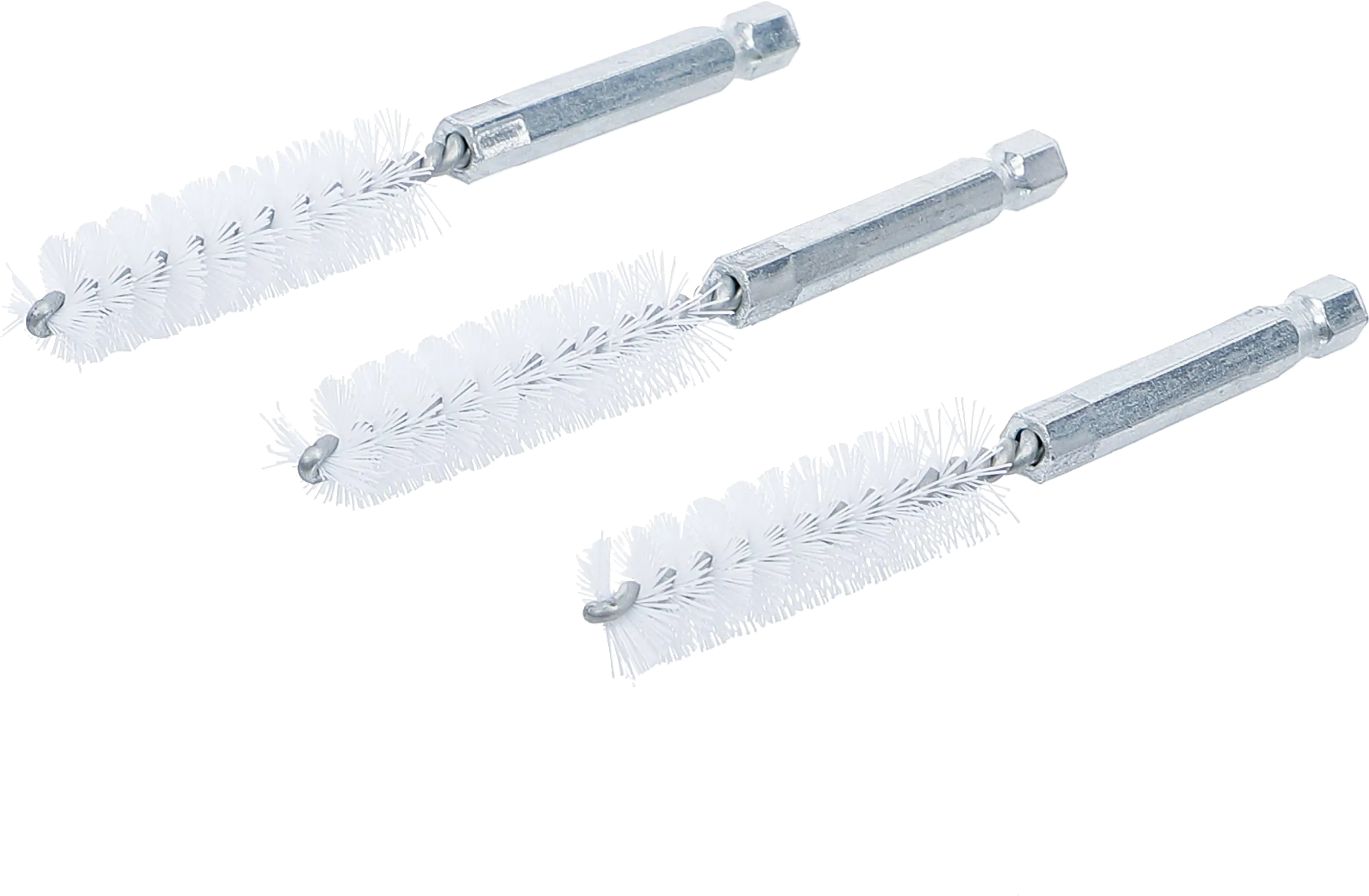 Brosse plate Nylon | 13 mm | 6,3 mm (1/4") | 3 pièces