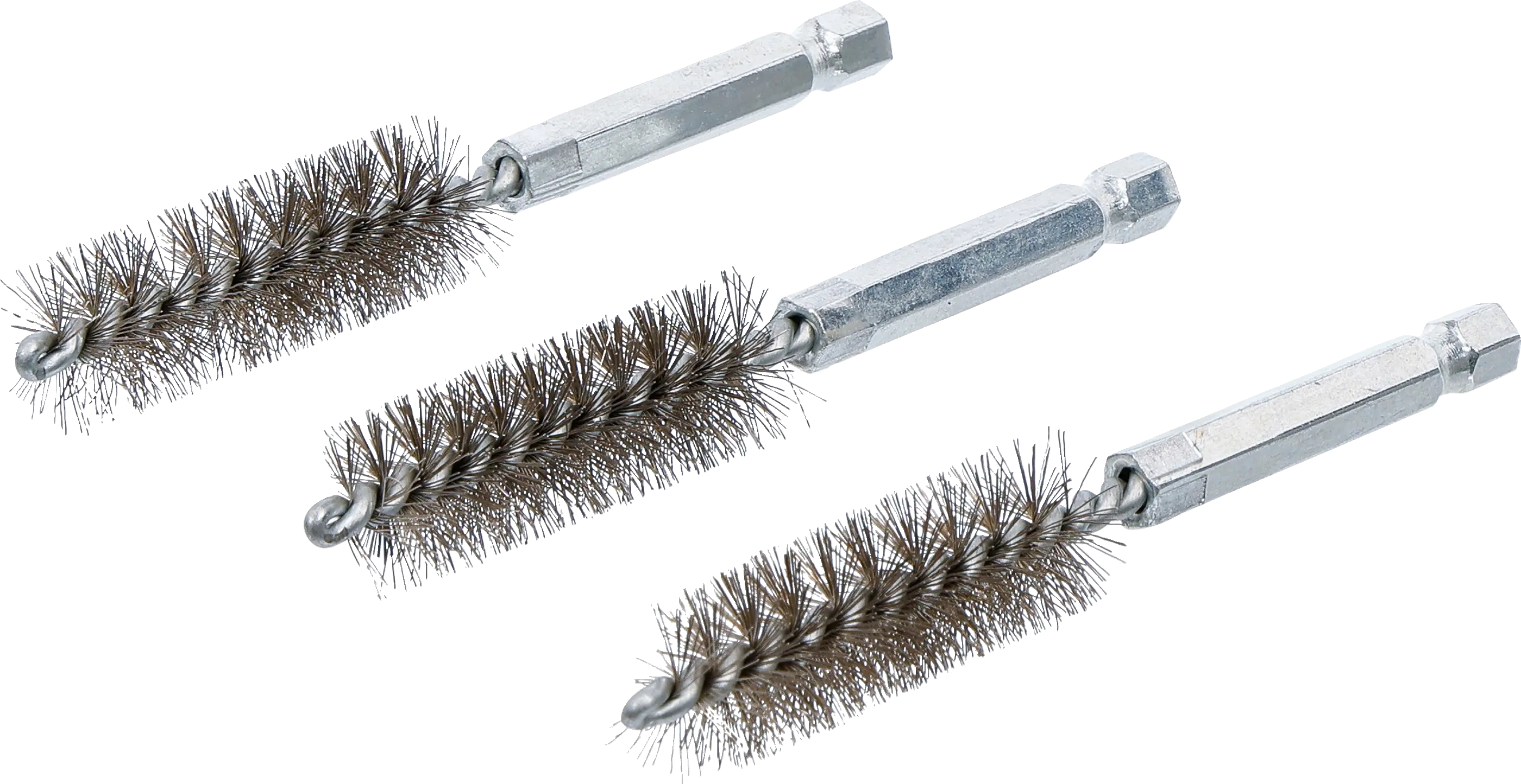 Brosse en acier | 15 mm | 6,3 mm (1/4") | 3 pièces