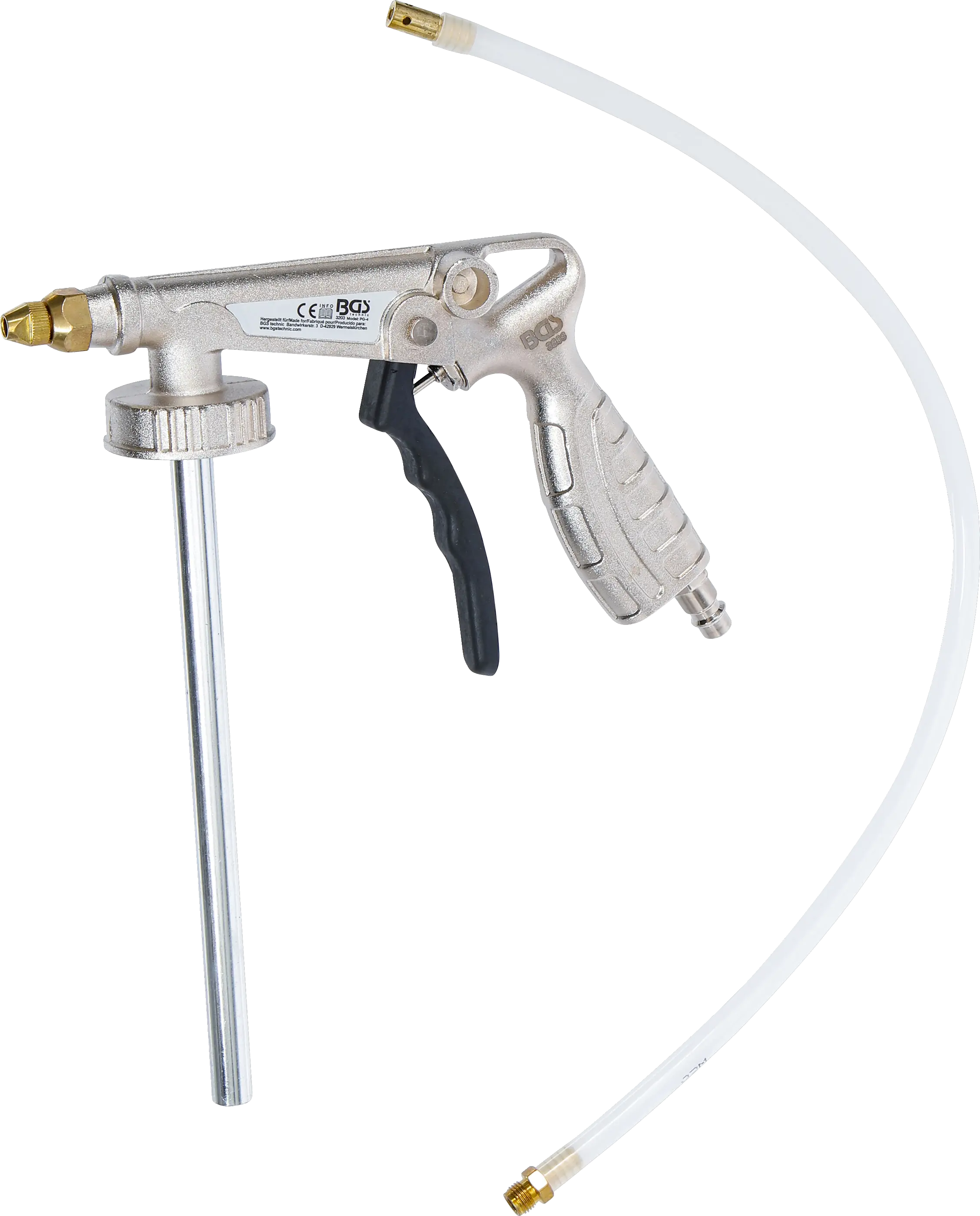 Pistolet insonorisant à air comprimé