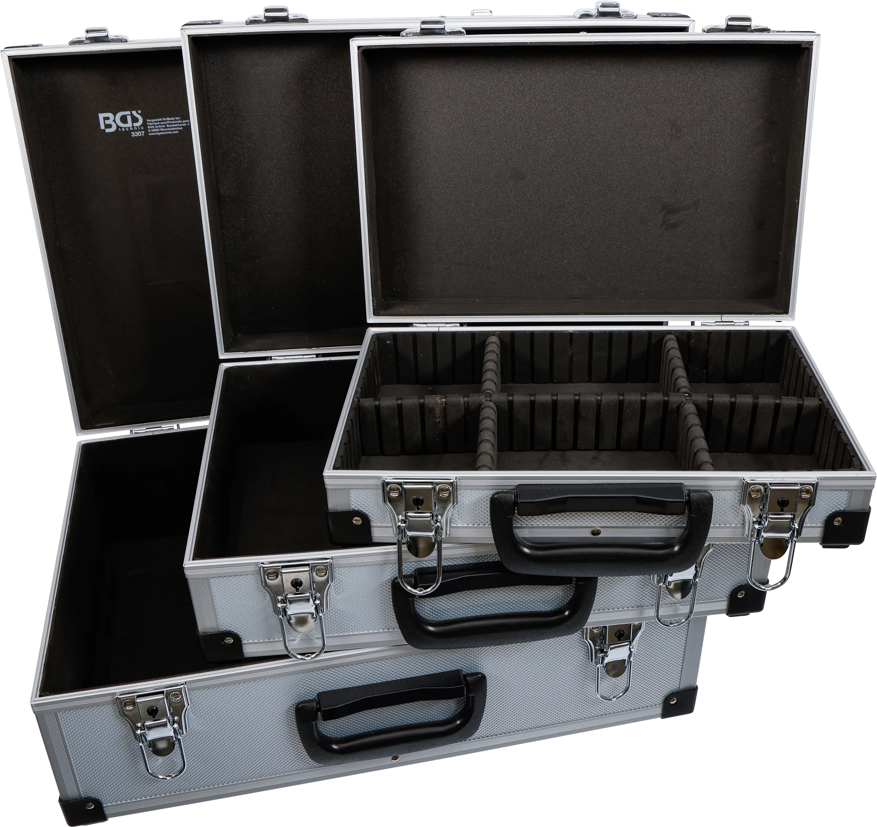 Kit de Caisse à outils aluminium | 3 pièces