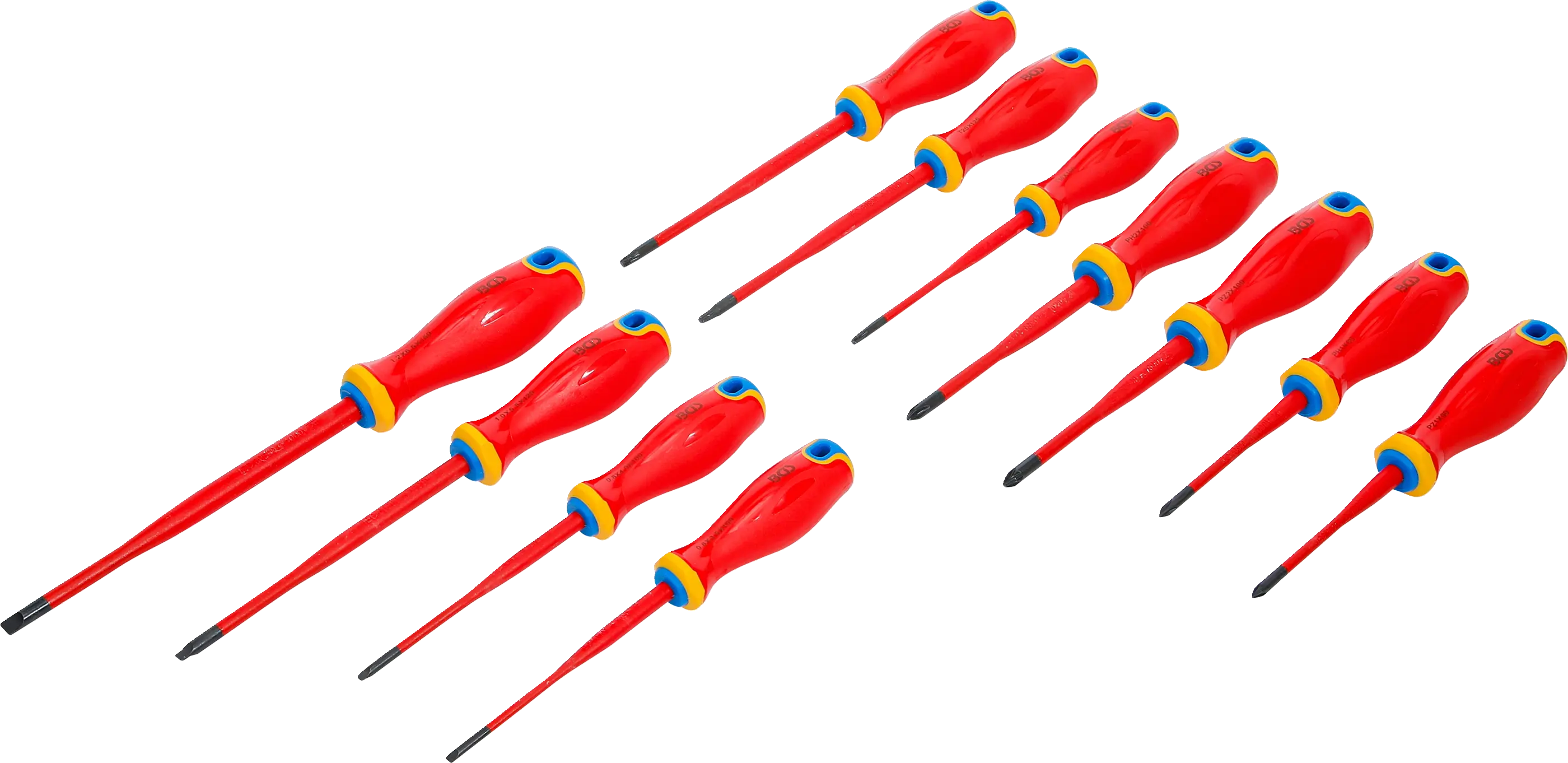 Jeu de tournevis VDE | pointe extra fine | 11 pcs.