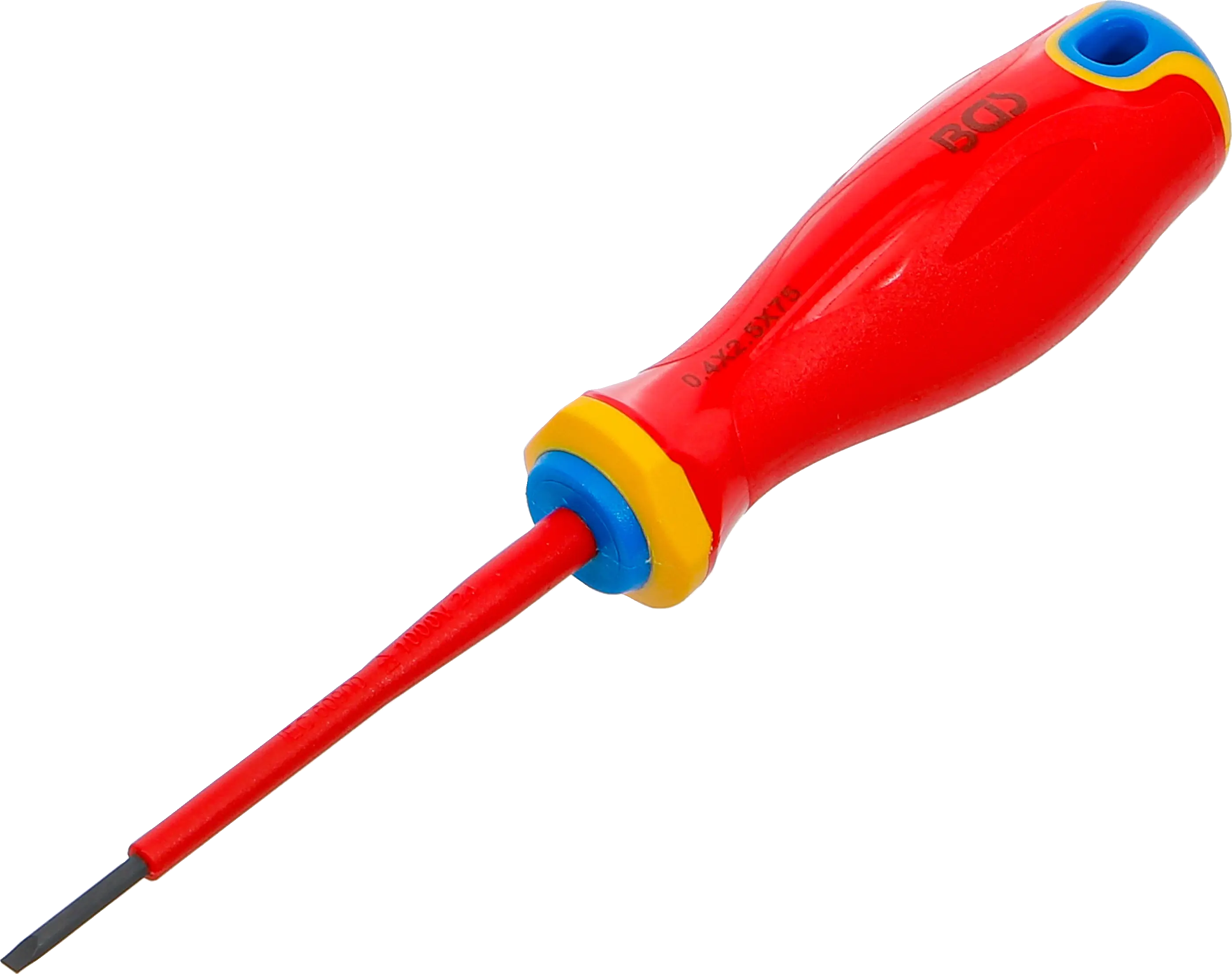 Tournevis VDE | pointe extra fine | plat 2,5 mm