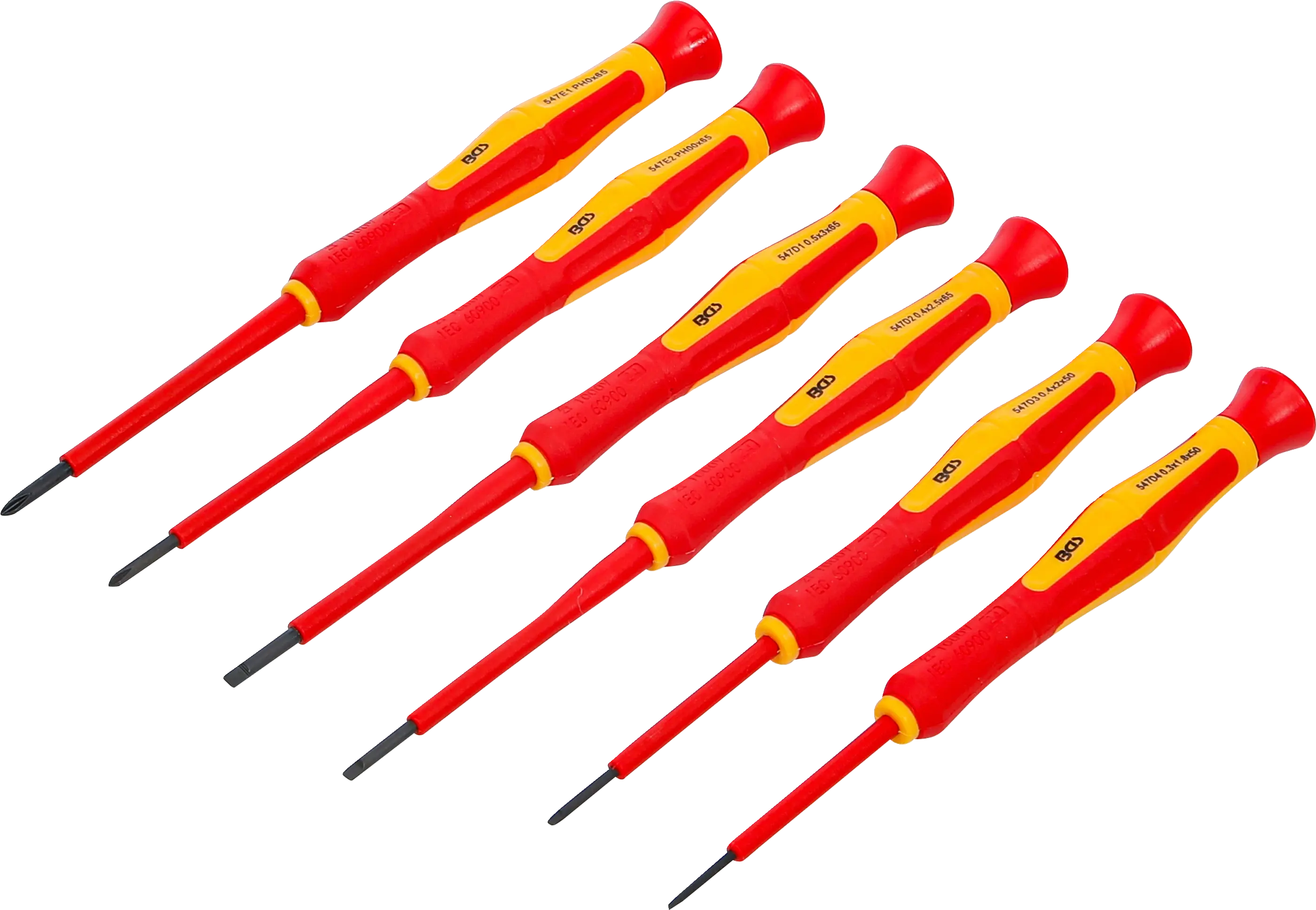 Jeu de tournevis de précision VDE | 6 pcs.