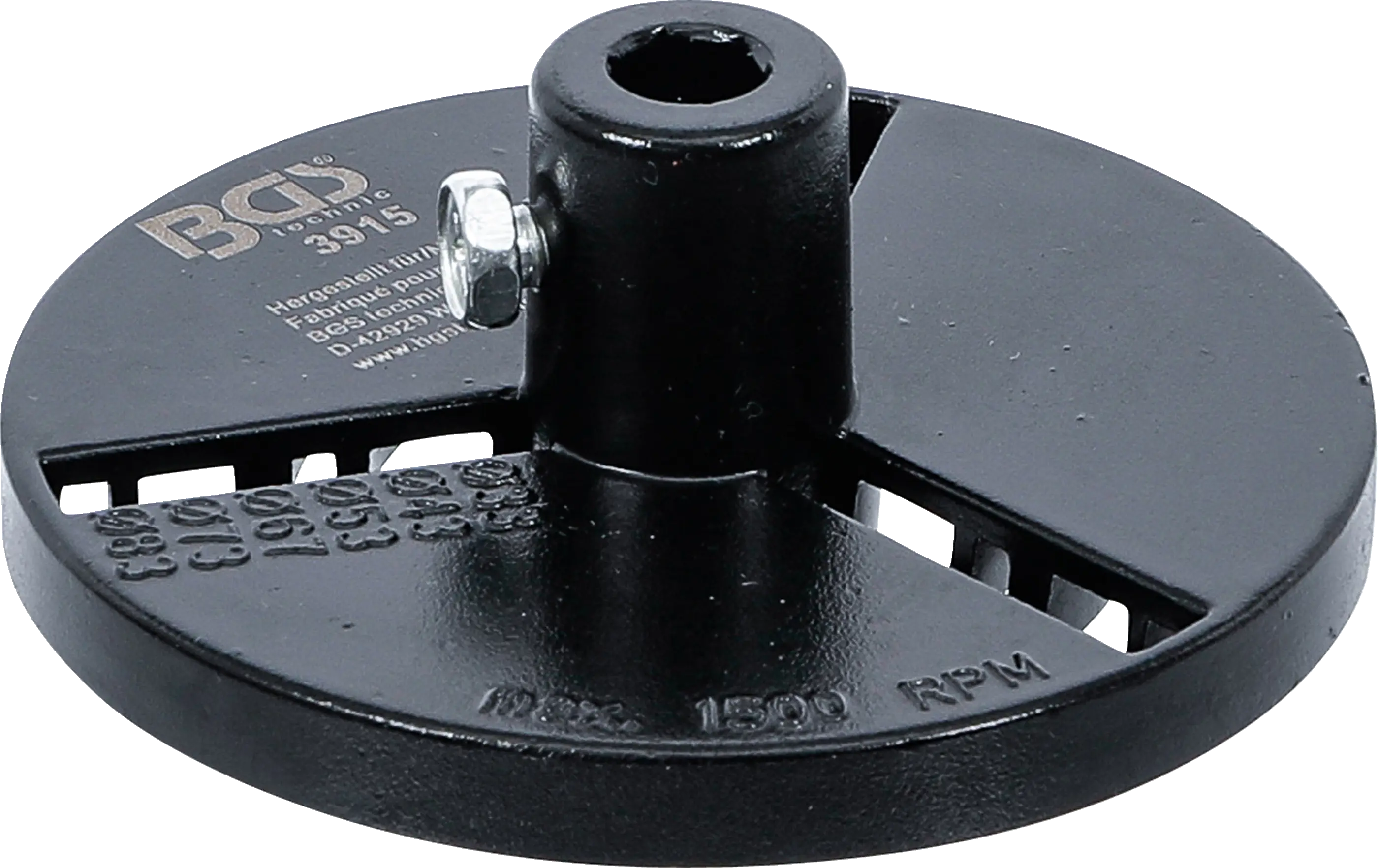 Plateau pour scie cloche diamant