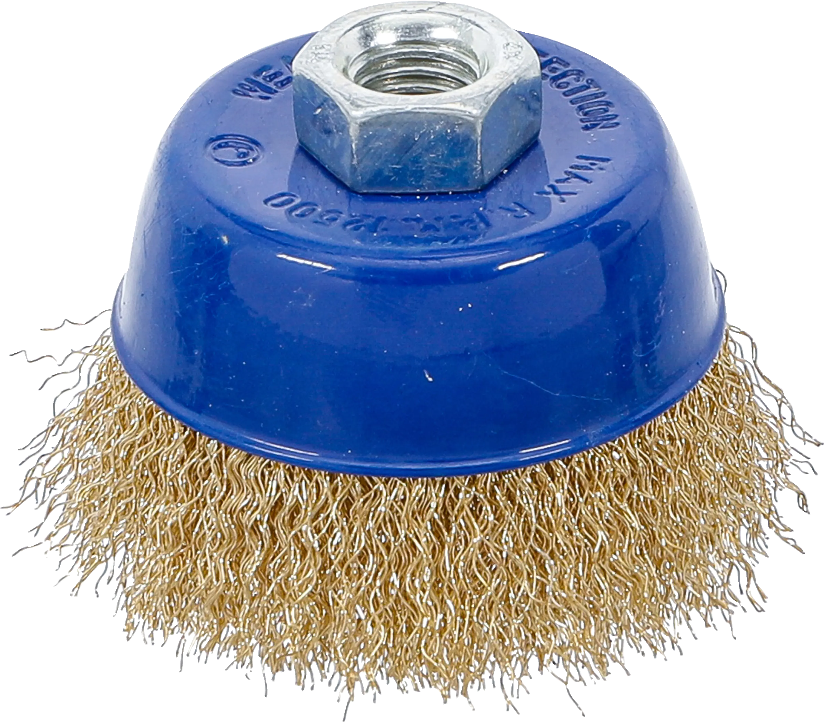 Brosse ronde | réception M14 x 2,0 | Ø 75 x 57 mm