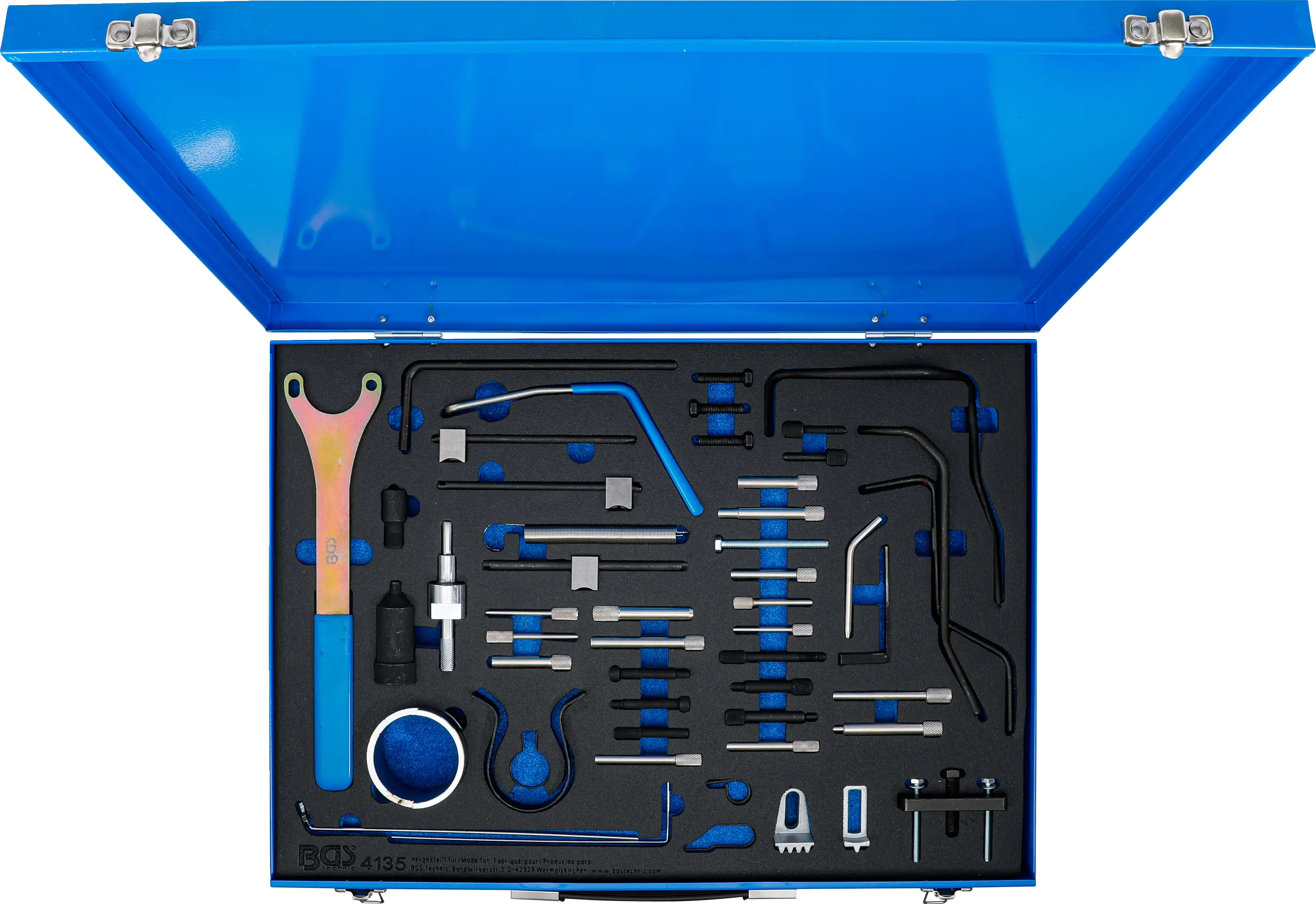 Insert de servante d’atelier 3/3: Coffret de calage | pour Fiat, Ford, Citroën, Peugeot