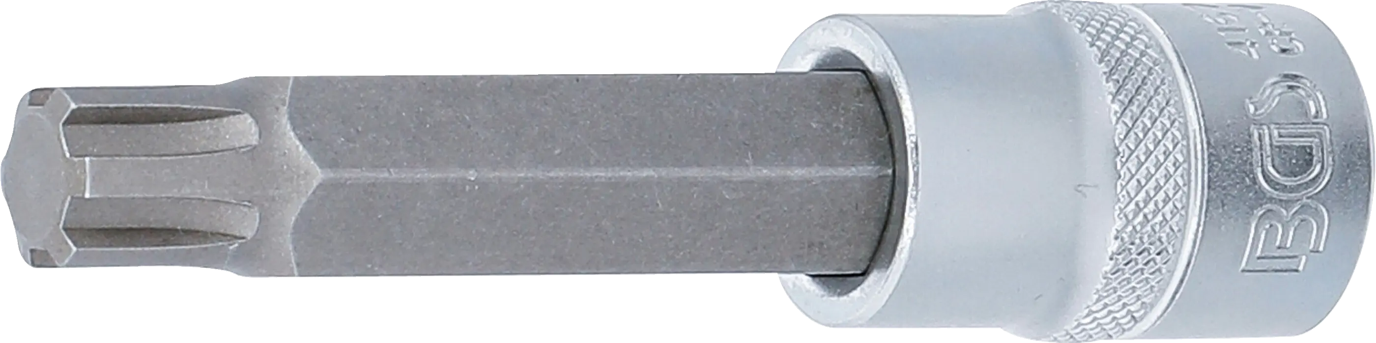 Douilles à embouts | longueur 100 mm | 12,5 mm (1/2") | profil cannelé (pour RIBE) M13