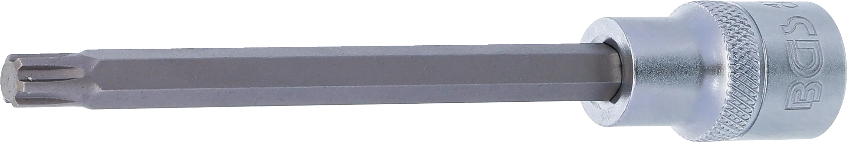 Douilles à embouts | longueur 140 mm | 12,5 mm (1/2") | profil cannelé (pour RIBE) M8