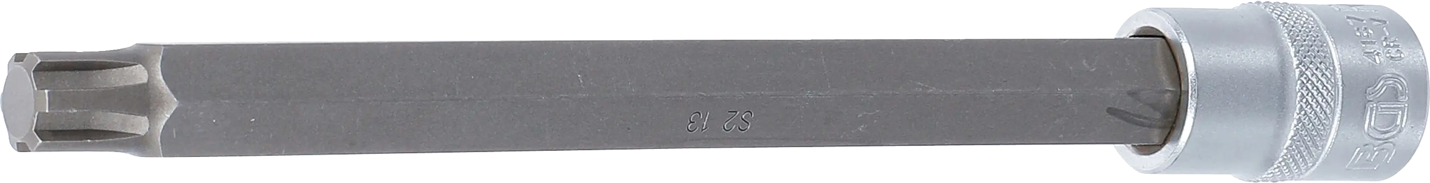 Douilles à embouts | longueur 200 mm | 12,5 mm (1/2") | profil cannelé (pour RIBE) M13