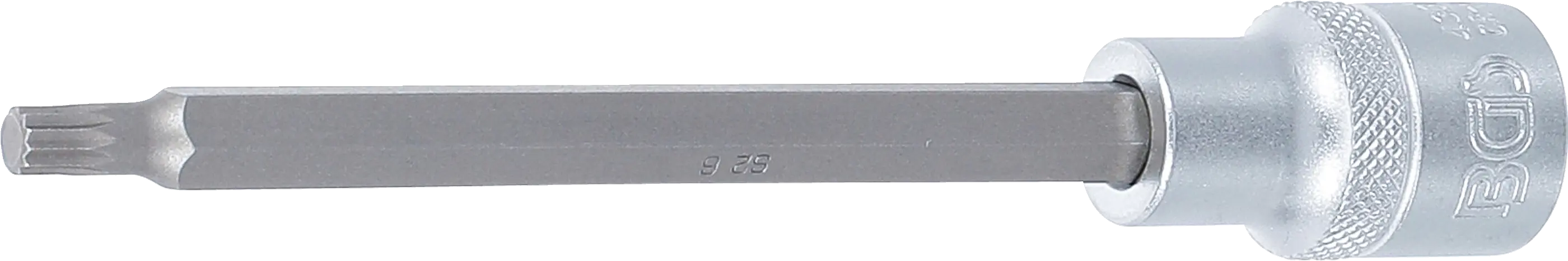 Douille à embouts | longueur 140 mm | 12,5 mm (1/2") | denture multiple intérieure (pour XZN) M6