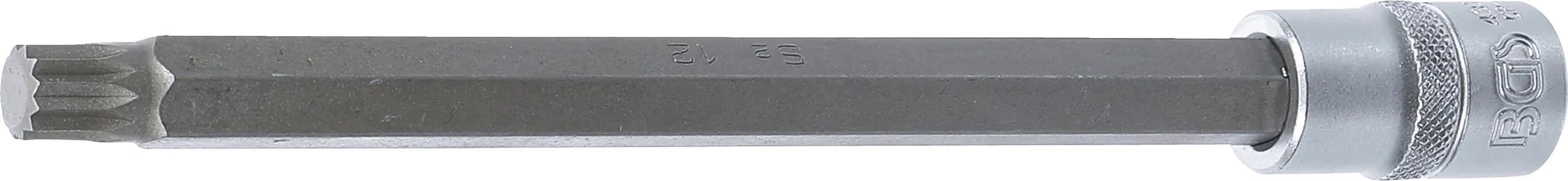 Douille à embouts | longueur 200 mm | 12,5 mm (1/2") | denture multiple intérieure (pour XZN) M12