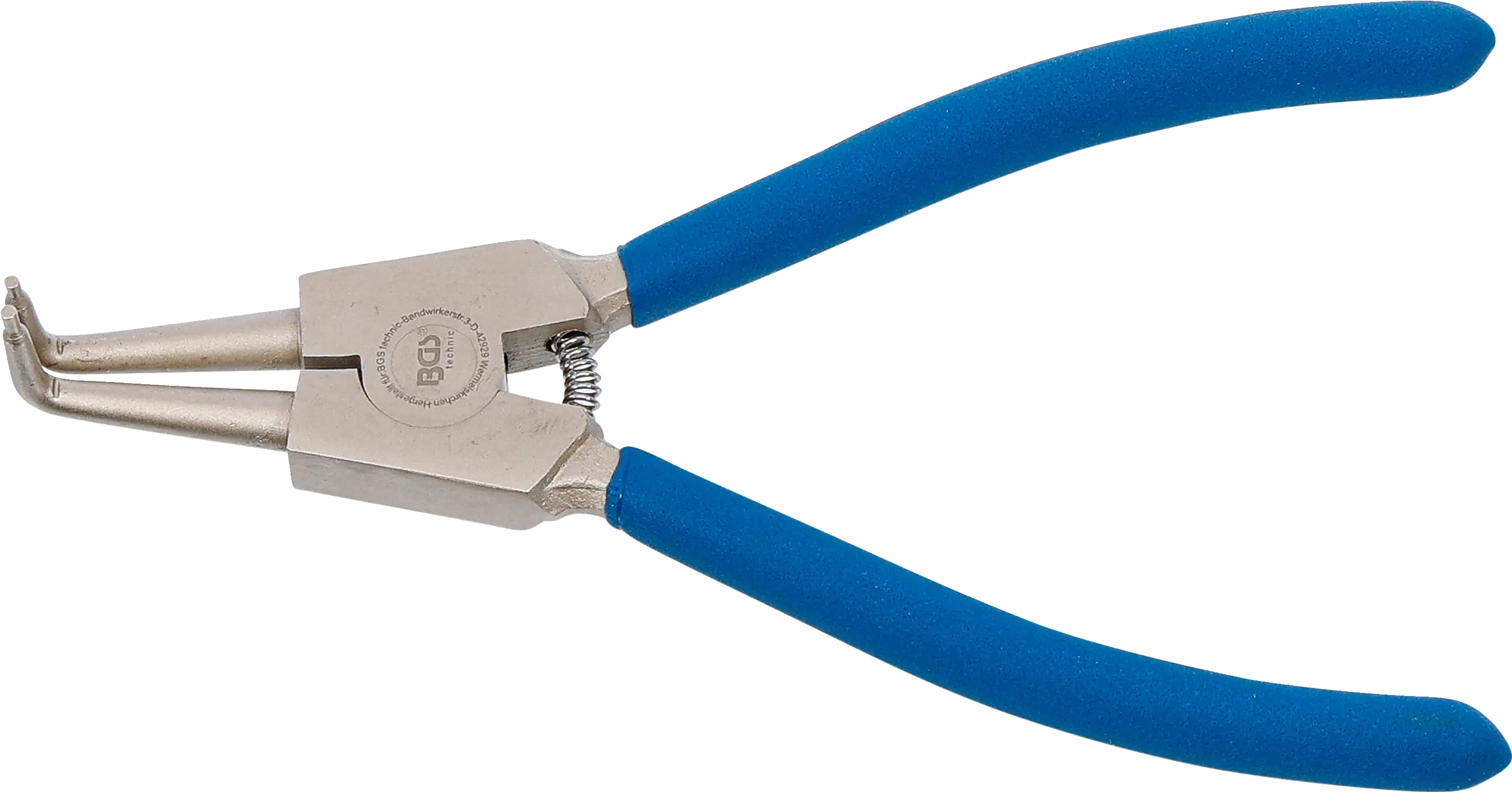 Pince pour circlips | coudée | pour circlips extérieurs | 175 mm
