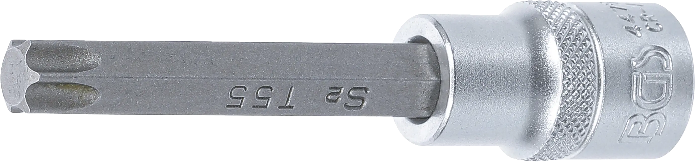 Douille à embouts | longueur 100 mm | 12,5 mm (1/2") | profil T (pour Torx) T55
