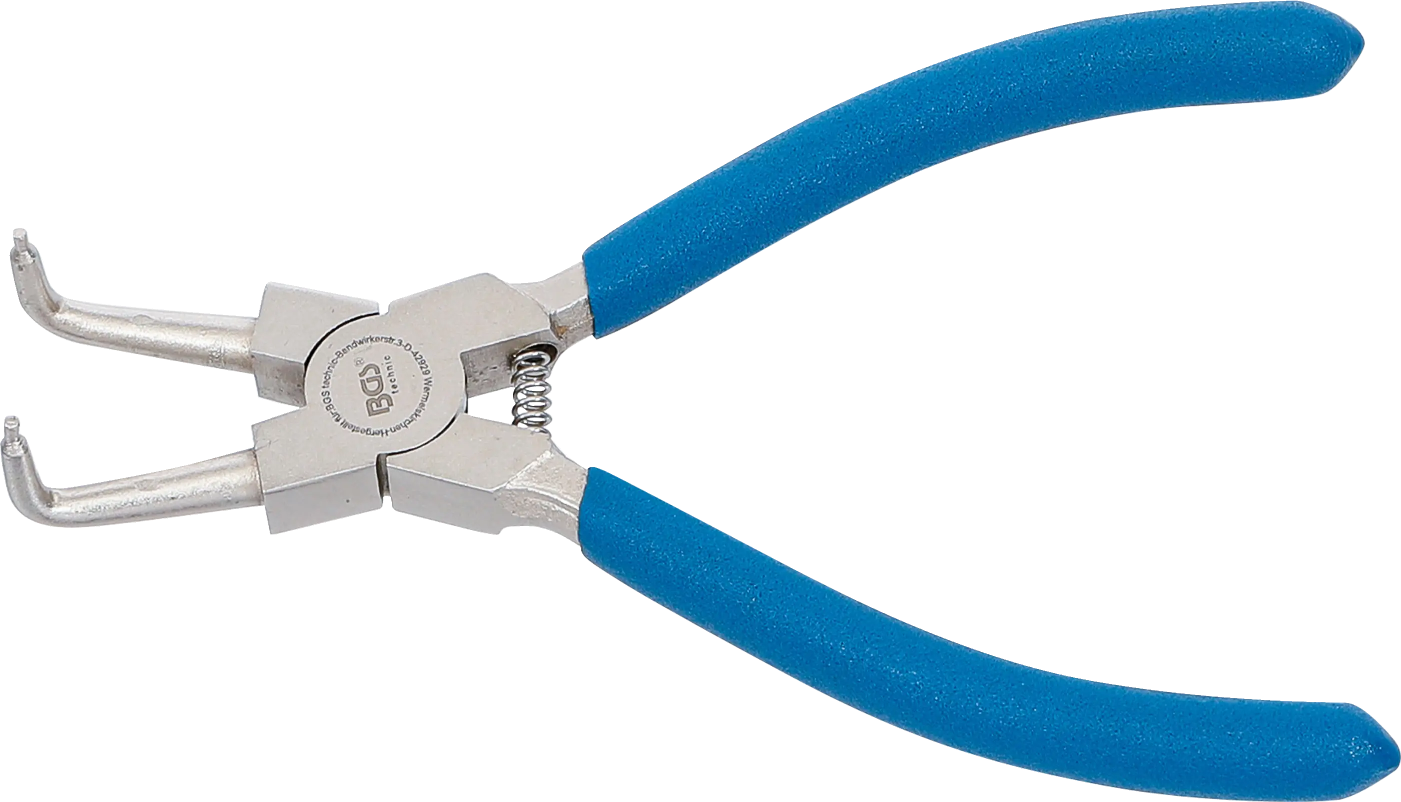 Pince pour circlips | coudée | pour circlips intérieurs | 150 mm