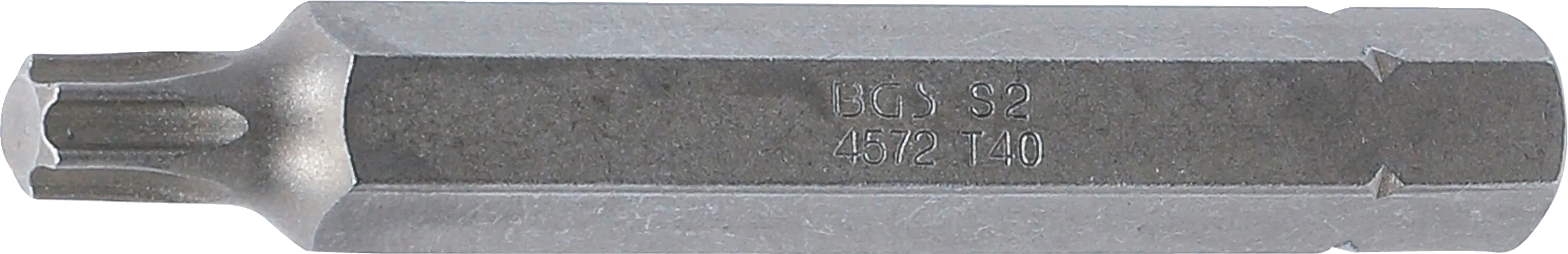 Embout | Longueur 75 mm | 10 mm (3/8") | profil T (pour Torx) T40