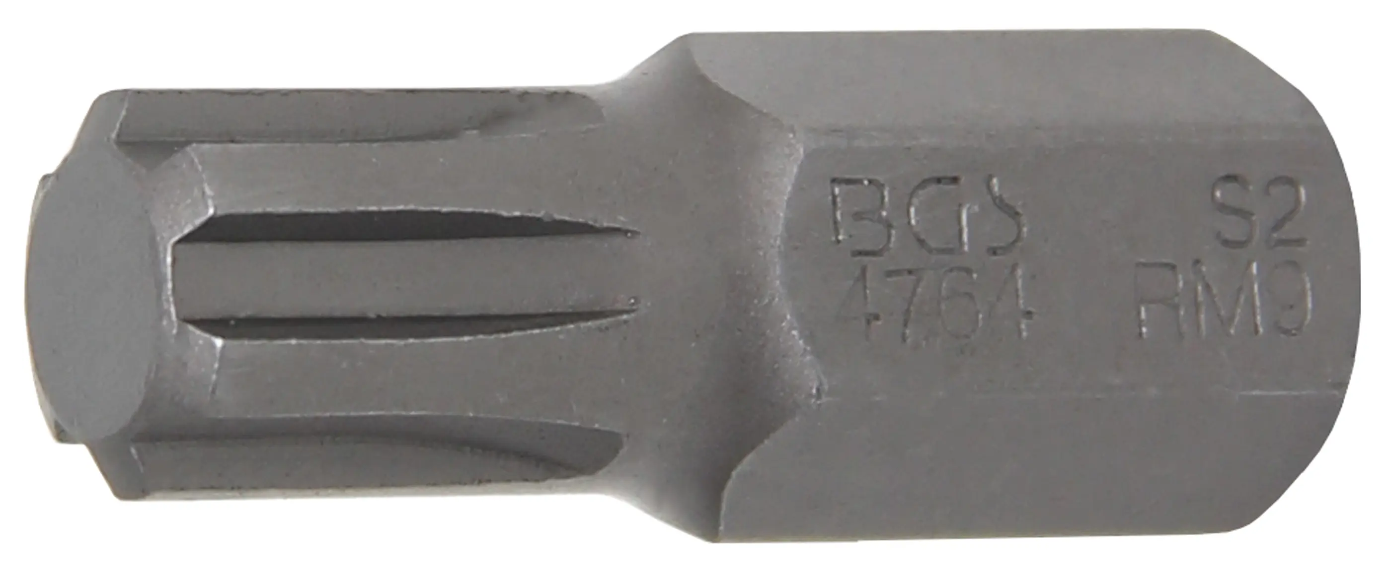 Embout | Longueur 30 mm | 10 mm (3/8") | profil cannelé (pour RIBE) M9