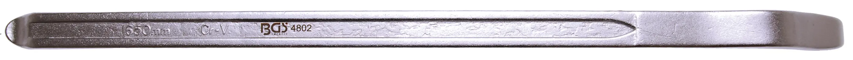Démonte pneus | longueur 650 mm | pour camions | forme spéciale