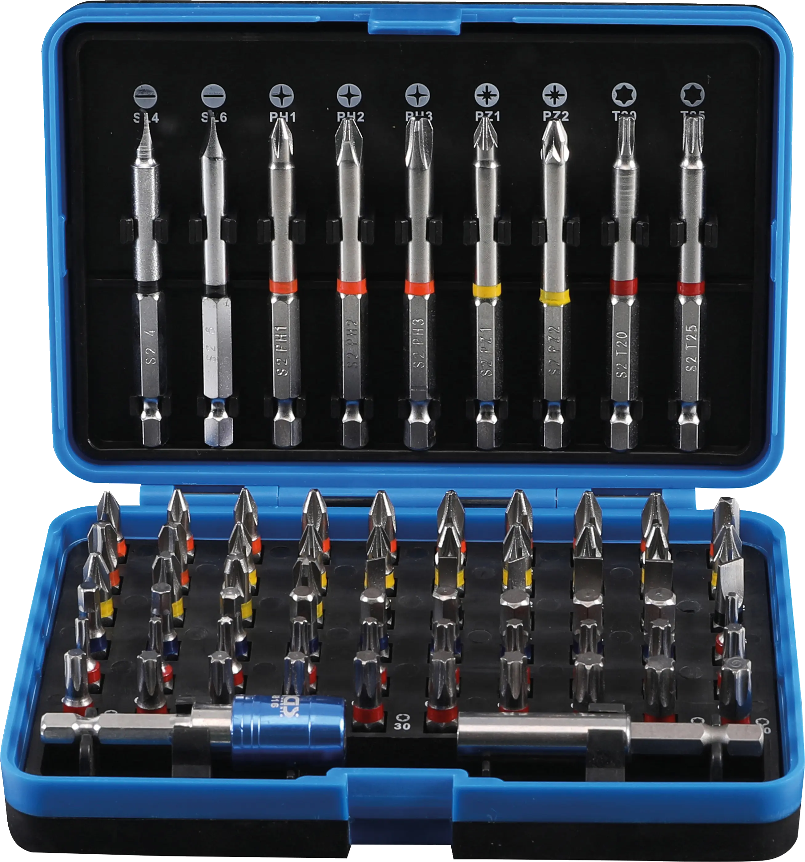 Jeu d’embouts couleur | 71 pièces