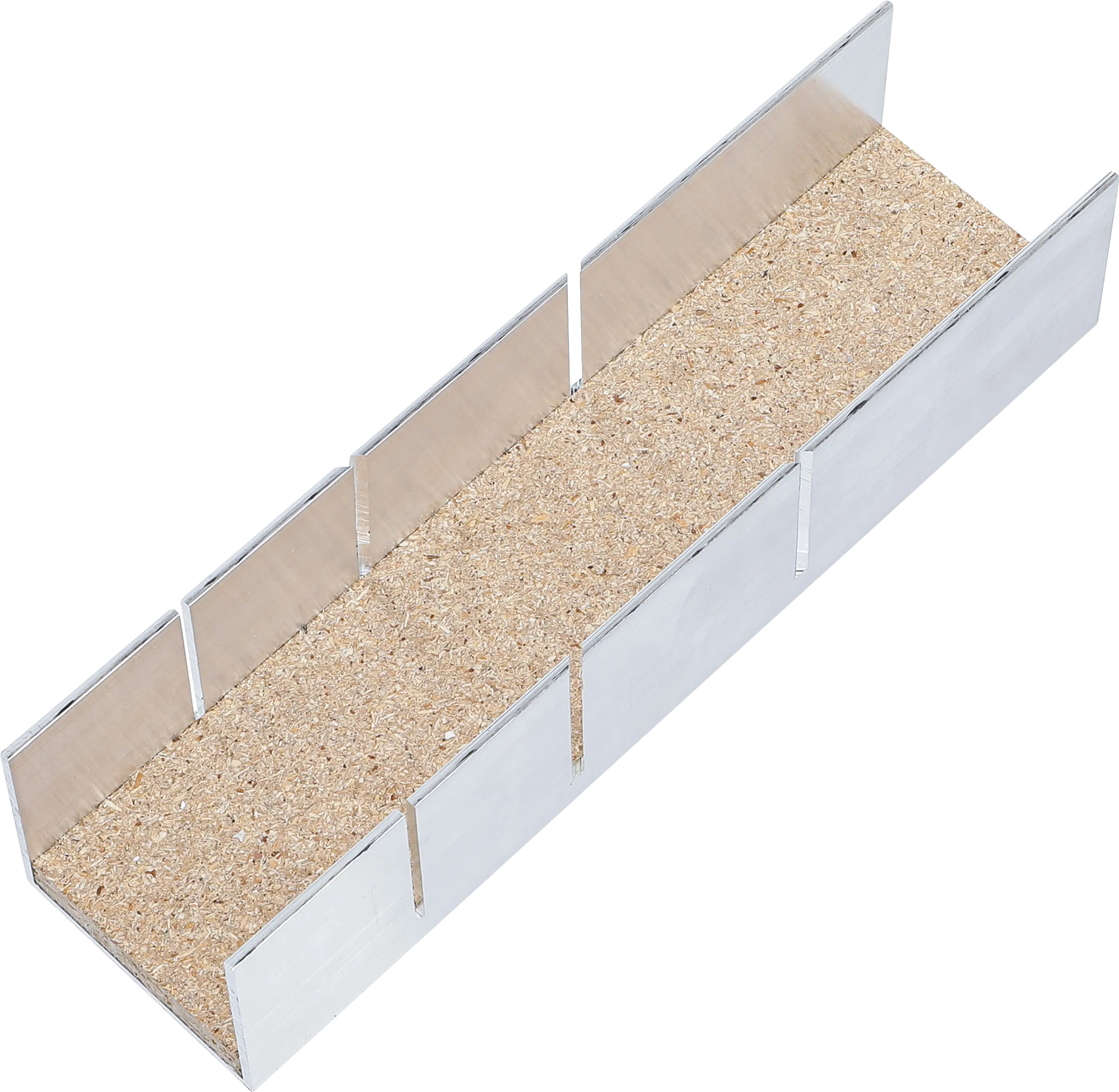 Boîte à onglets aluminium | 245 x 65 x 55 mm