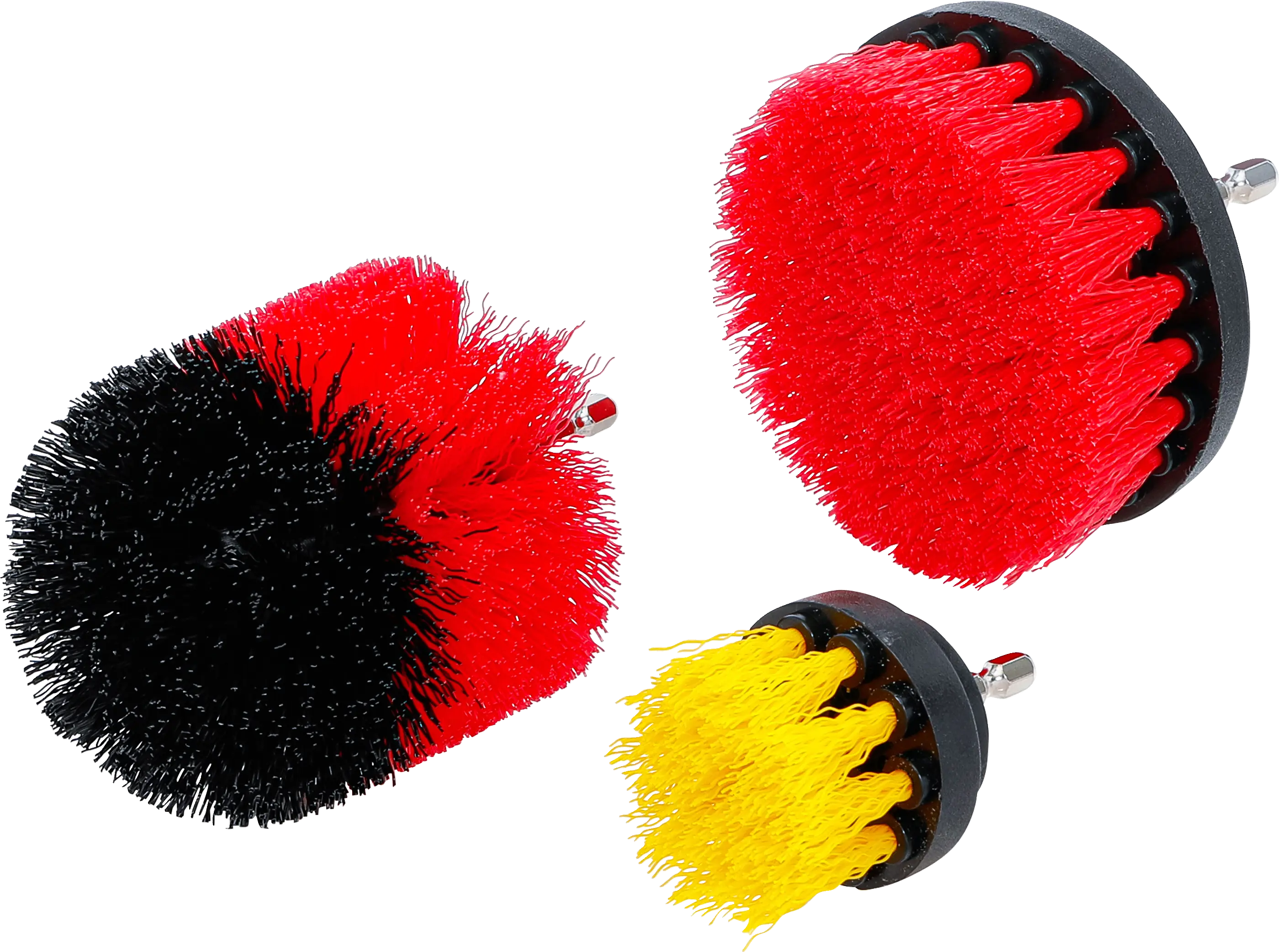 Jeu de brosses | pour perceuses | 3 pièces