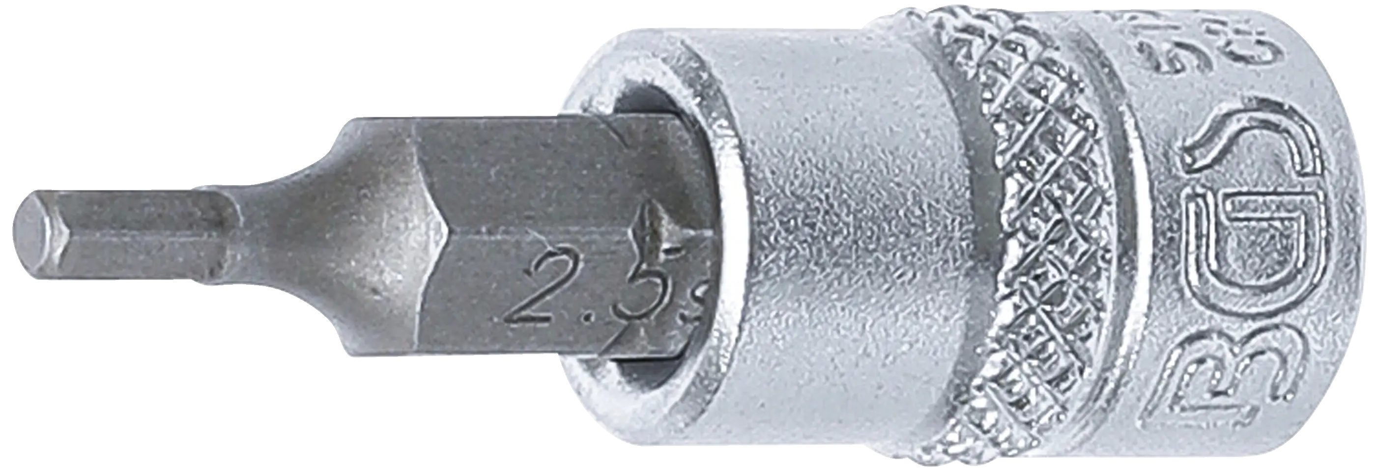 Douille à embouts | 6,3 mm (1/4") | six pans intérieurs 2,5 mm