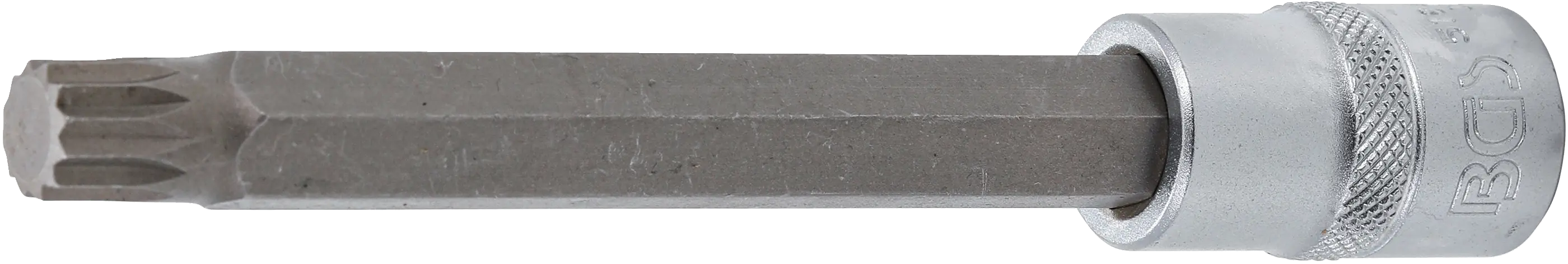 Douille à embouts | longueur 140 mm | 12,5 mm (1/2") | denture multiple intérieure (pour XZN) M12