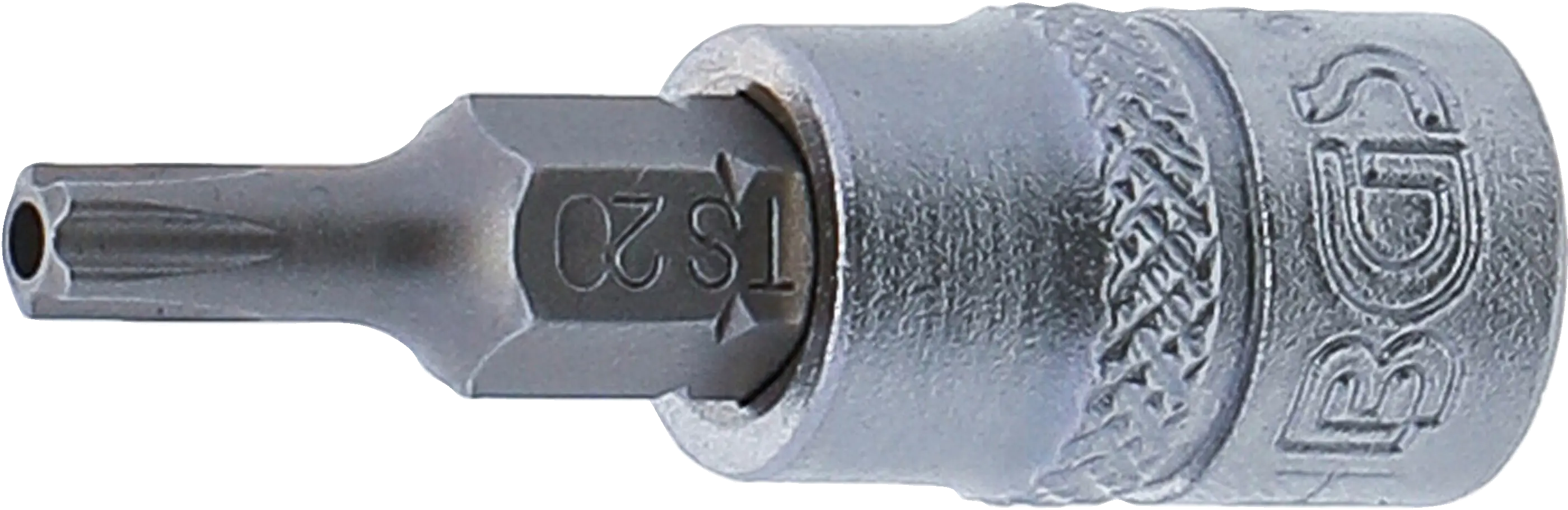 Douille à embouts | 6,3 mm (1/4") | profil TS (pour Torx Plus) avec perçage TS20